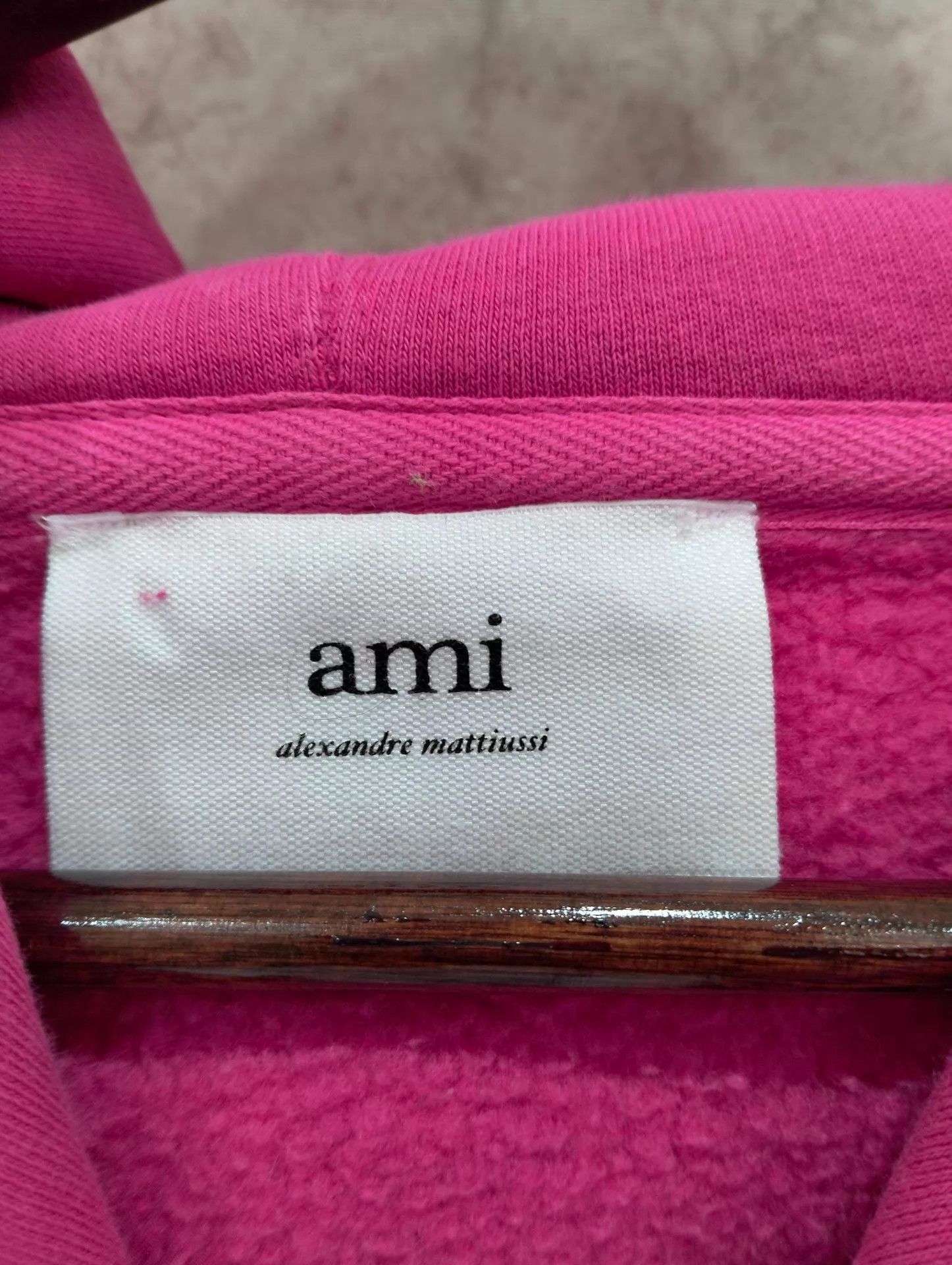 AMI AMI Heart Logo Fleece Pullover Hoodie M Size M / US 6-8 / IT 42-44 - 3 Thumbnail