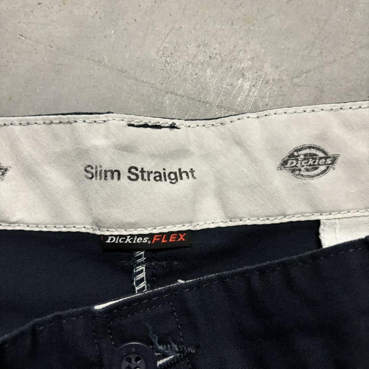 Dickies × Vintage Crazy Vintage Y2K/2000s Navy Blue Dickies Skater Workwear Cargo Pants! Size US 36 / EU 52 - 8 Thumbnail