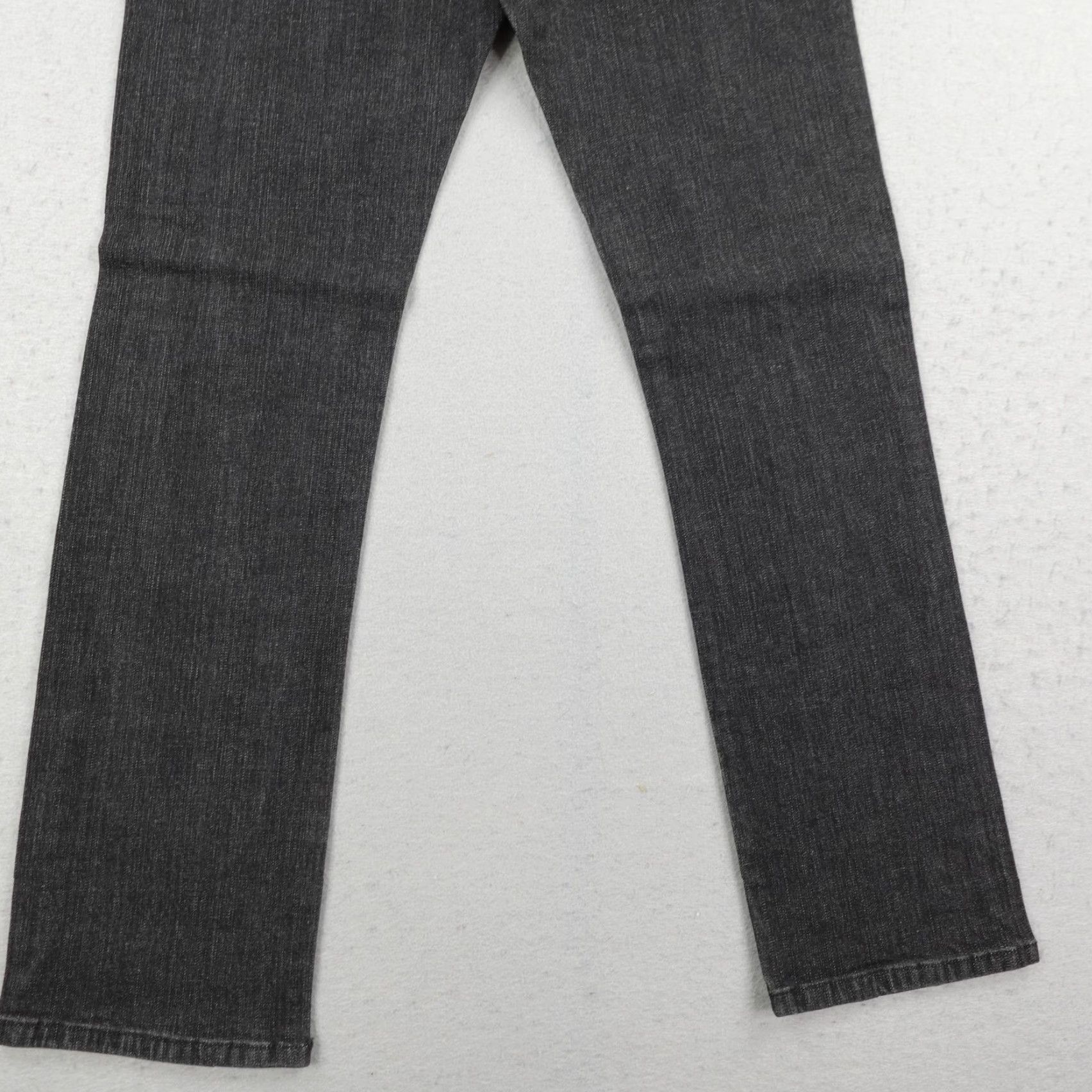 Vintage VINTAGE Solo Jeans Slim Fit 36 Gray Distressed Straight Leg Denim Made in USA Size US 36 / EU 52 - 6 Thumbnail