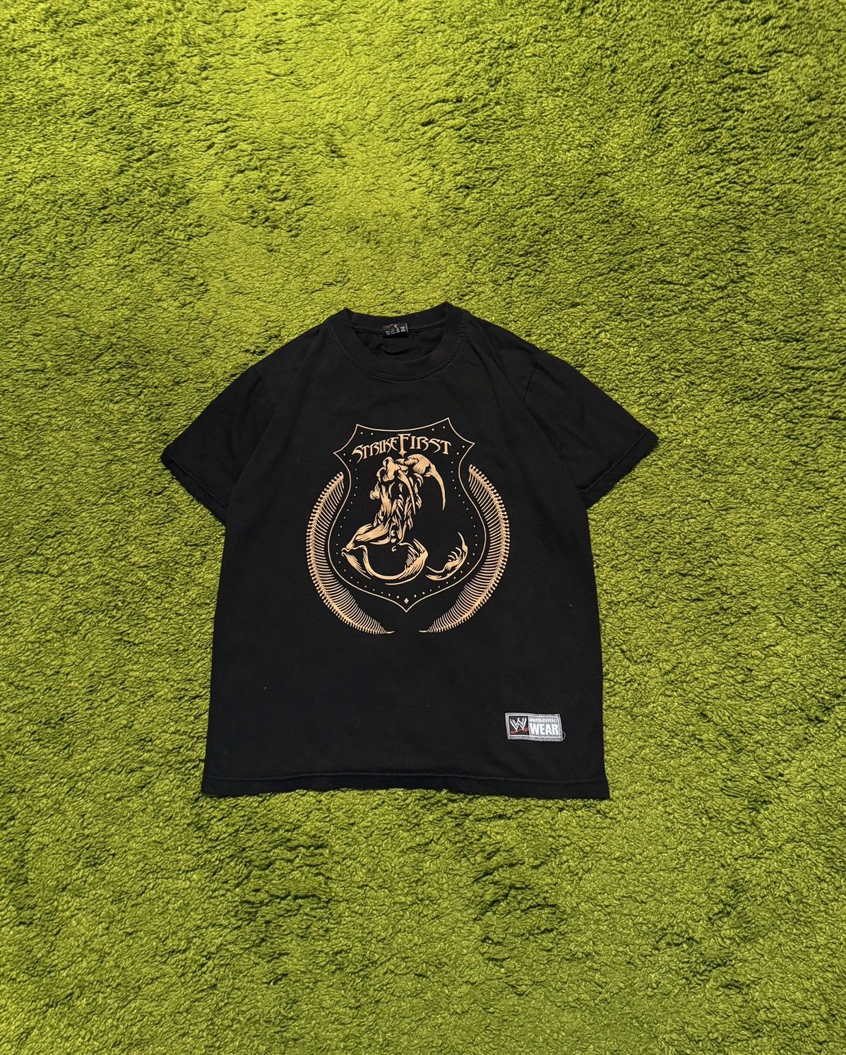 Vintage × WWE × WWF WWE vintage Y2K Randy Orton RKO Strike First official  tee | Grailed, image size:1198x1494
