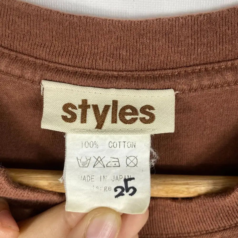 Japanese Brand STYLES 3 Japanese Streetwear Brand Graphic Tee Shirt Size US L / EU 52-54 / 3 - 5 Thumbnail