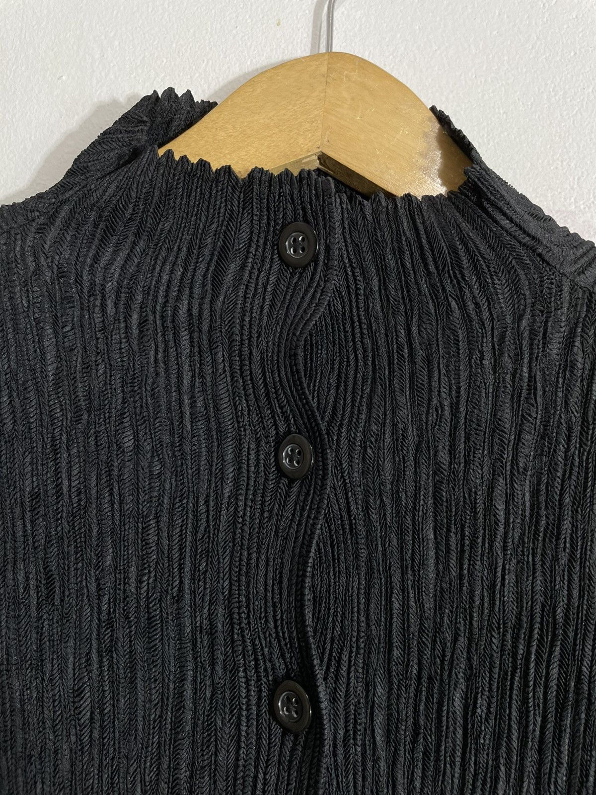 Issey Miyake Japanese Undefined Pleated Shirt Issey style Size US S / EU 44-46 / 1 - 5 Thumbnail