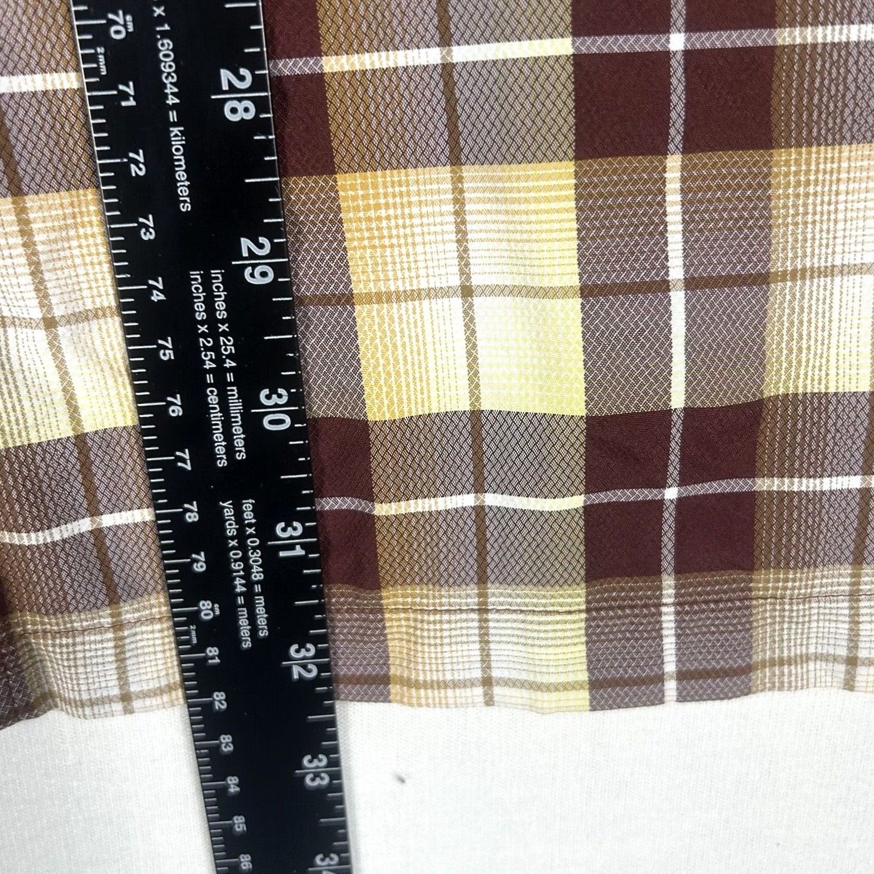 Eddie Bauer Eddie Bauer Flannel Shirt Mens XLT Tall Long Sleeve Plaid Brown Hiking Outdoors Button-Up Collar Pocket Size US XL / EU 56 / 4 - 6 Thumbnail