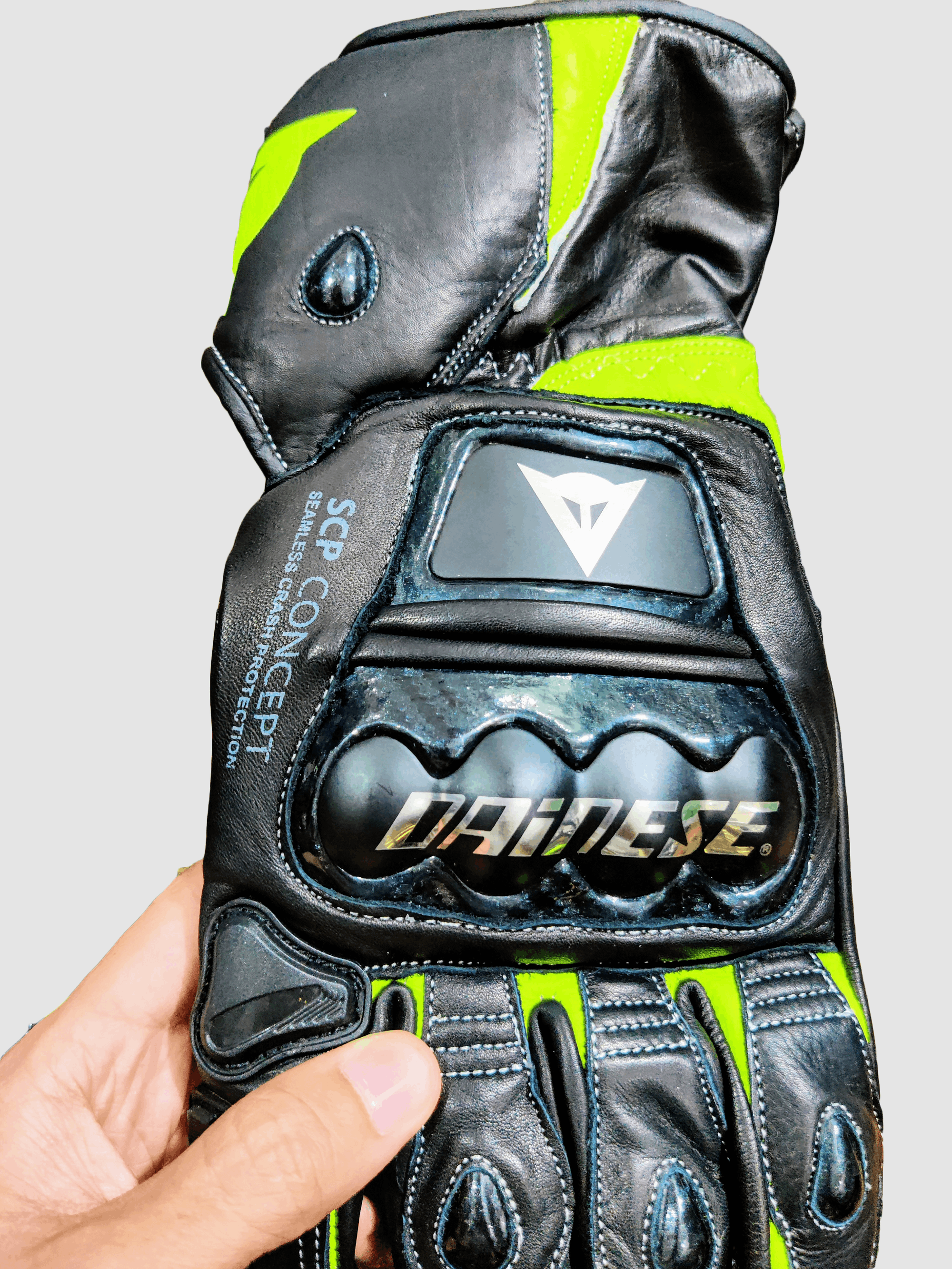 Dainese 🔥 Dainese 🔥 Titanium Leather Gloves Racing Moto Racing Size ONE SIZE - 2 Thumbnail