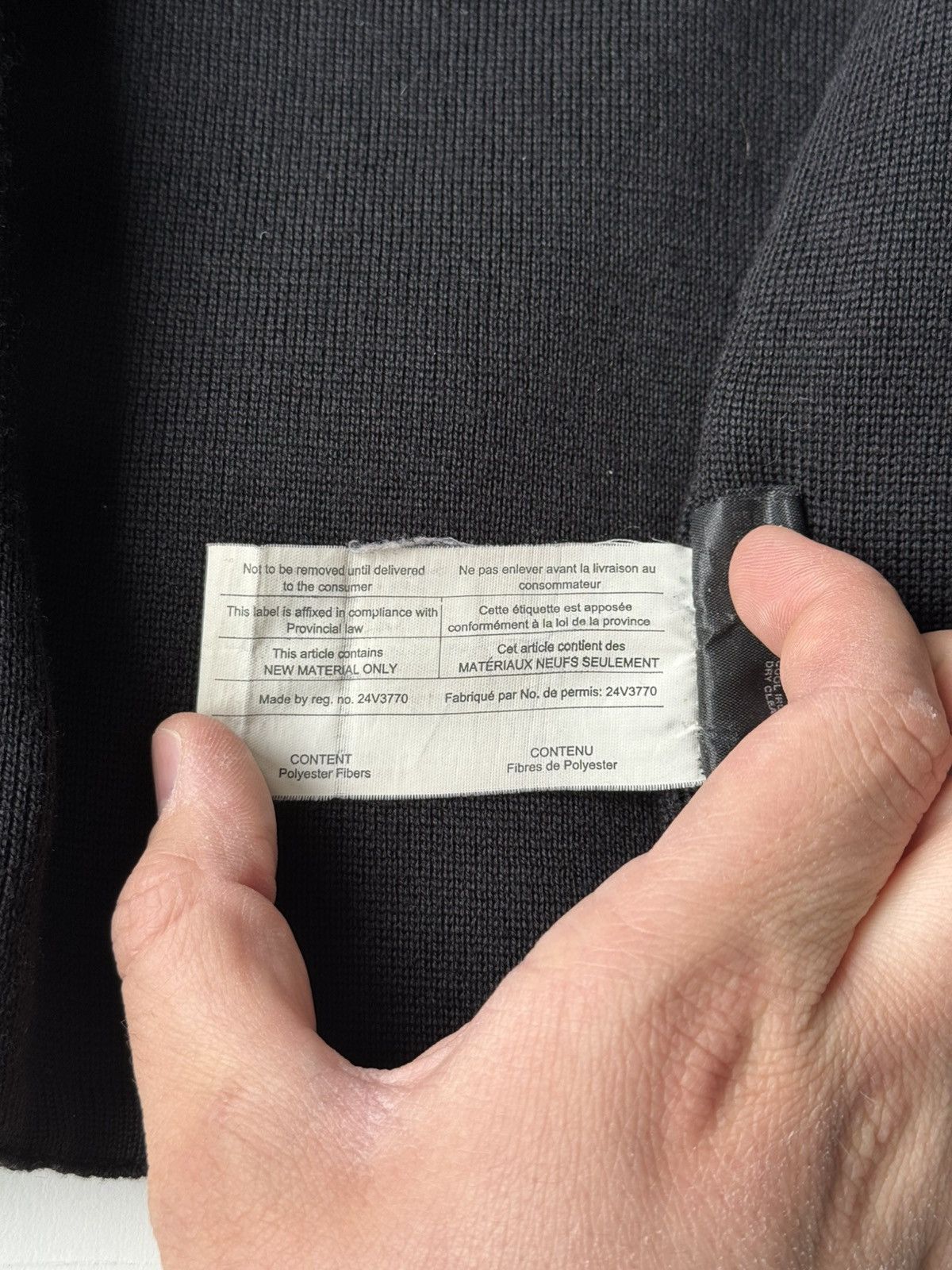 Prada Prada Black Nylon and Wool Jacket Made in Italy Bomber RARE Size US M / EU 48-50 / 2 - 7 Thumbnail