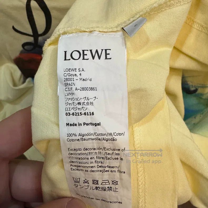 Loewe Loewe Cartoon Printed Short Sleeve Women's Size S / US 4 / IT 40 - 3 Thumbnail