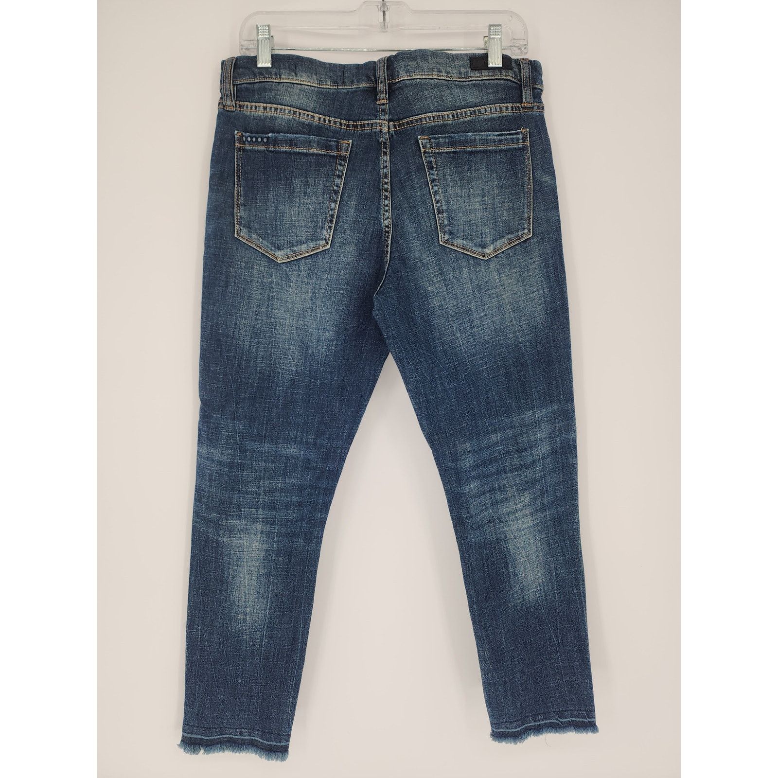 BLANKNYC Blank NYC Let It Roll Distressed Ankle Jeans Women’s Size 29 Size 29" - 3 Thumbnail