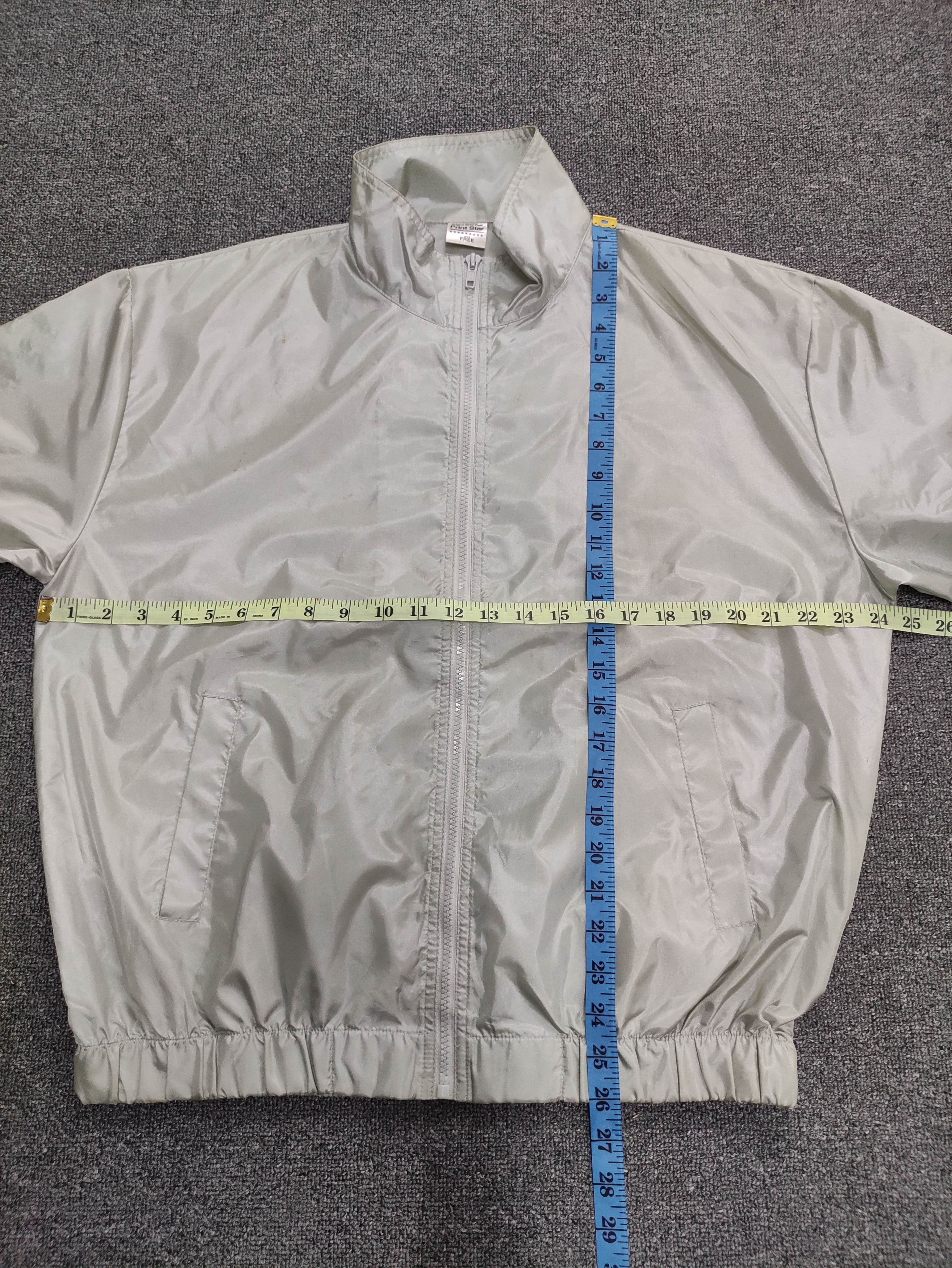 Japanese Brand Vintage Windbreaker Thin Rough Necks By Printstar Size US L / EU 52-54 / 3 - 12 Thumbnail
