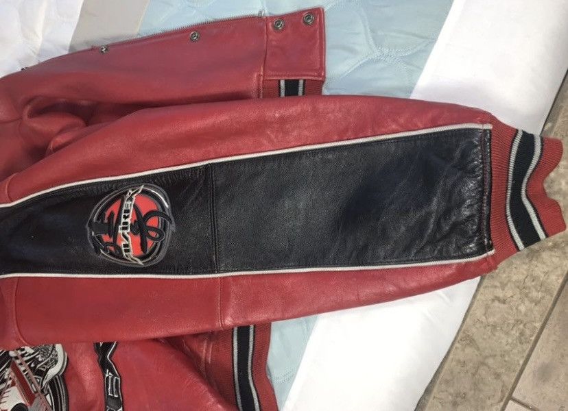 Avirex Avirex Leather jacket (special edition) *vintage* Red/black Size US XXL / EU 58 / 5 - 13 Thumbnail