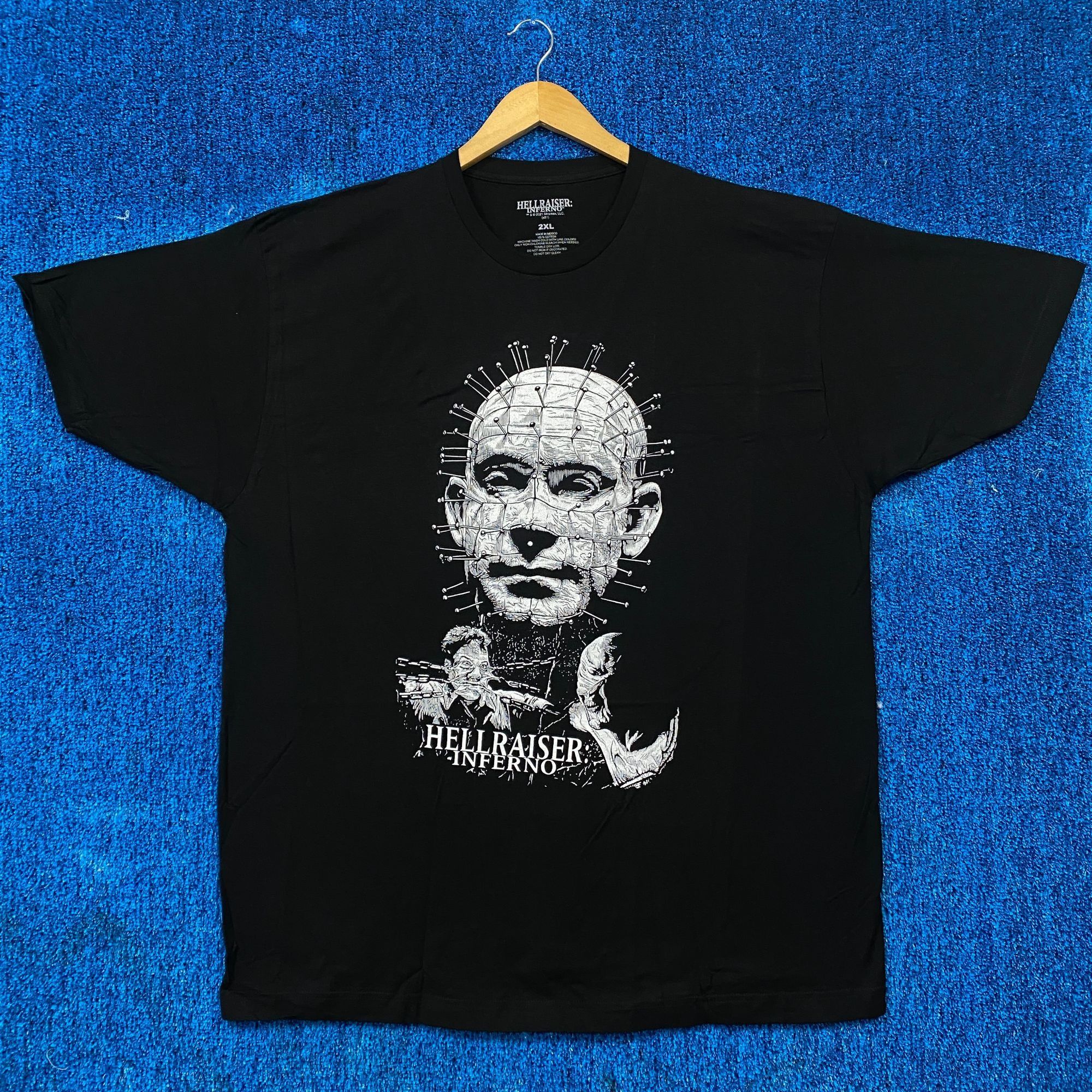 Movie × Streetwear × Very Rare Hellraiser Inferno Pinhead Oversize ...