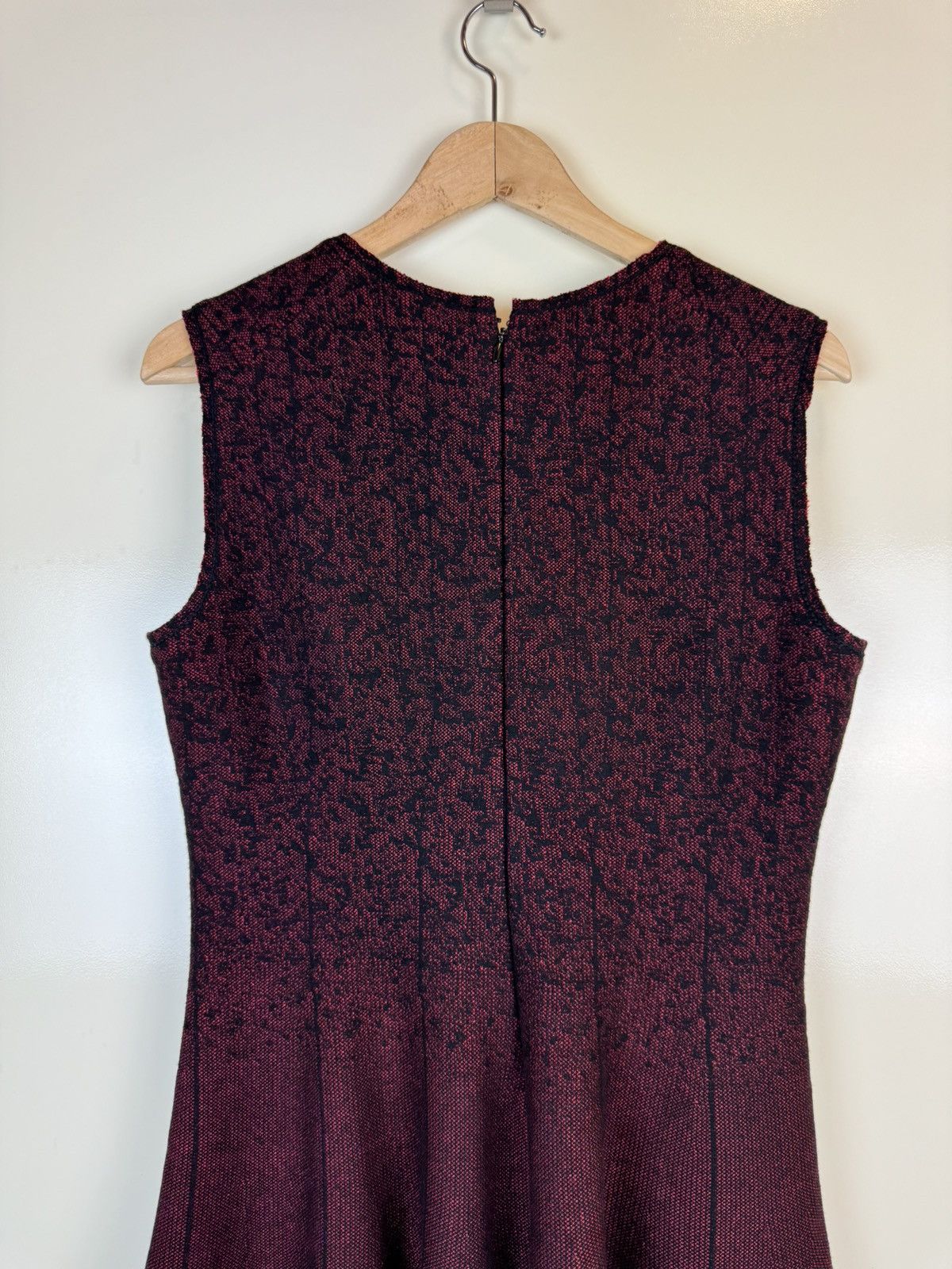 Prada Prada wool burgundy red dress midi gown evening winter M Size M / US 6-8 / IT 42-44 - 10 Thumbnail
