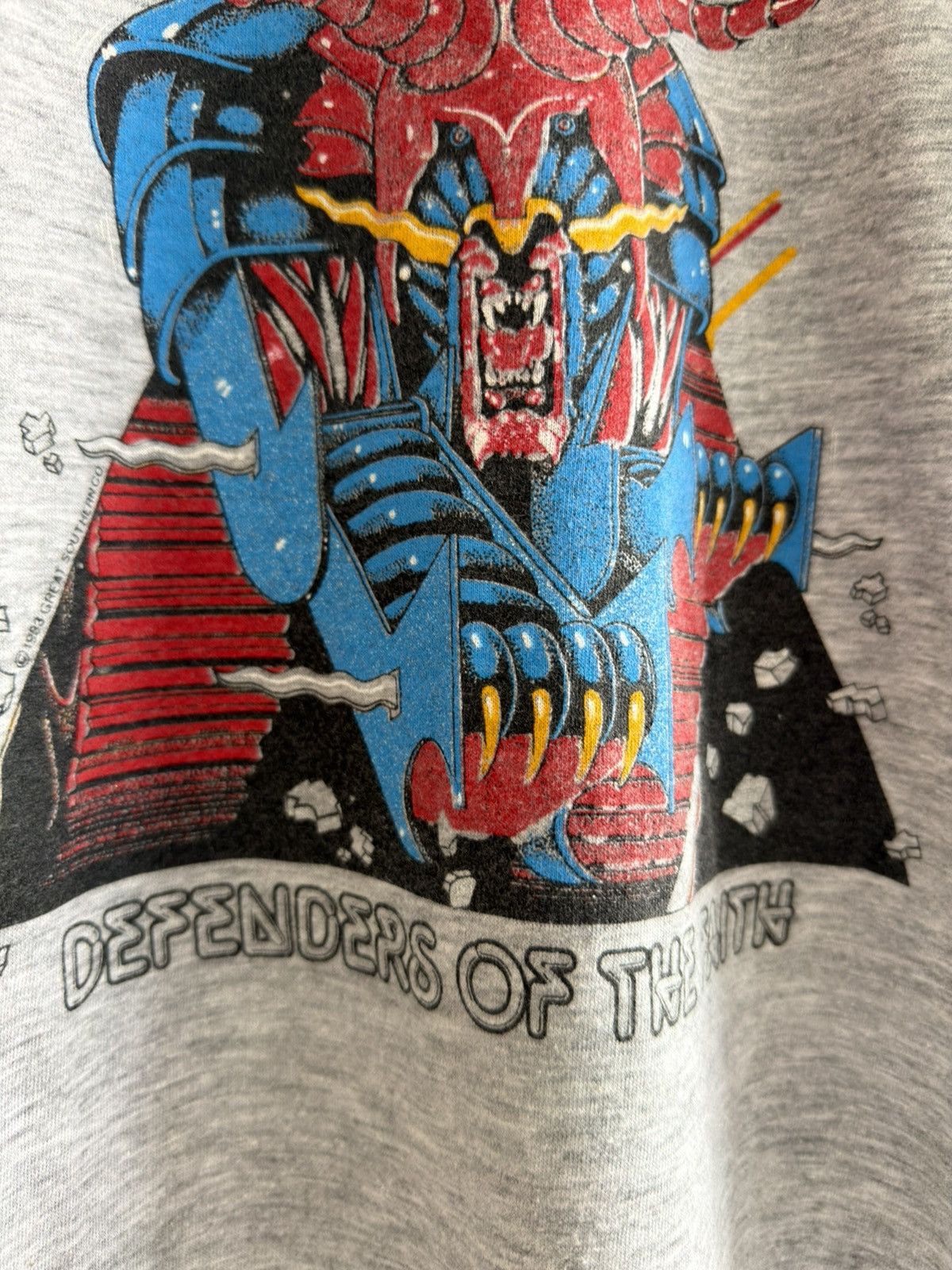 Band Tees *RARE*1983 DEFENDERS OF THE FAITH JUDAS PRIEST METAL TEE Size US M / EU 48-50 / 2 - 3 Thumbnail
