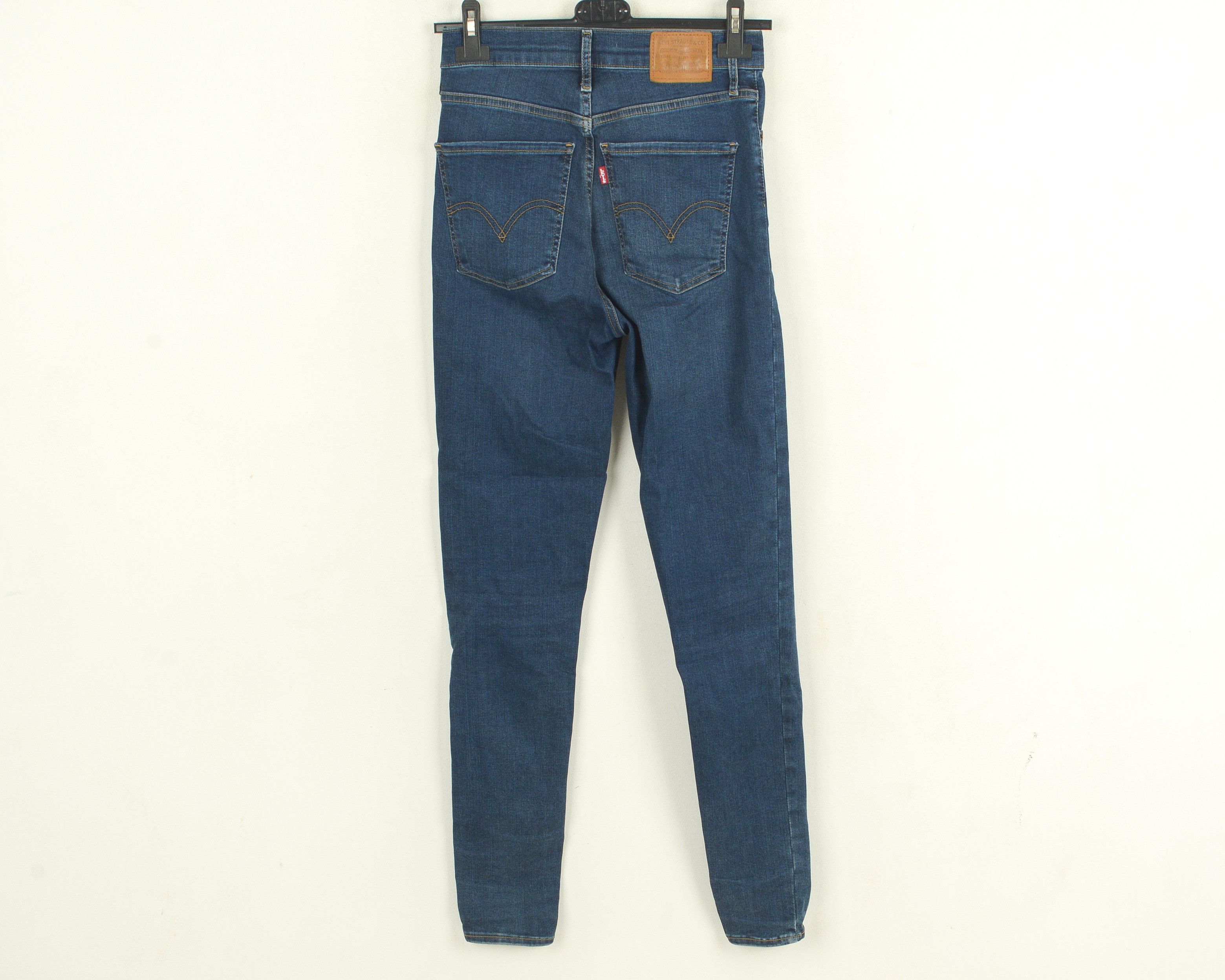 Levi's Big E Mile High Super Skinny Women W28 L30 Jeans Trousers Size 28" / US 6 / IT 42 - 3 Thumbnail