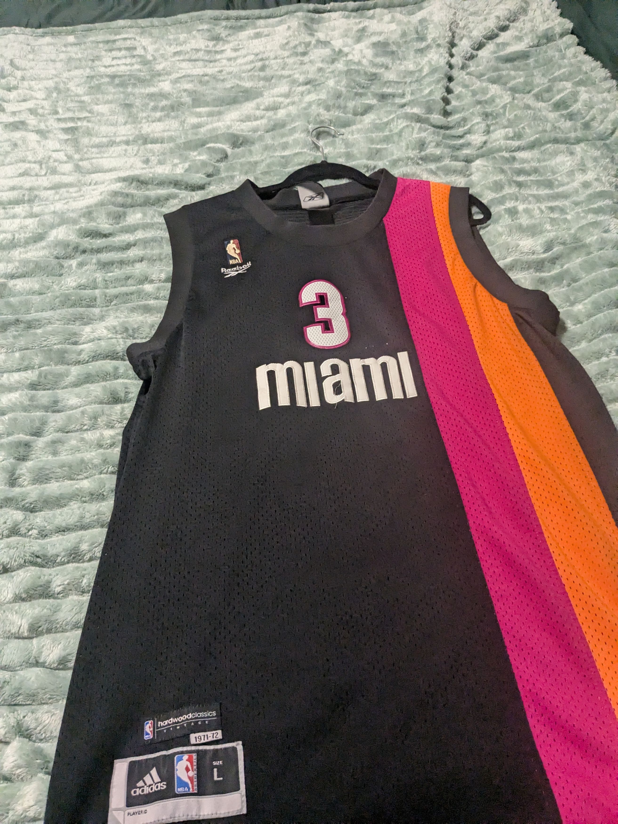 Reebok Dwayne Wade throwback jersey Size US L / EU 52-54 / 3 - 2 Thumbnail