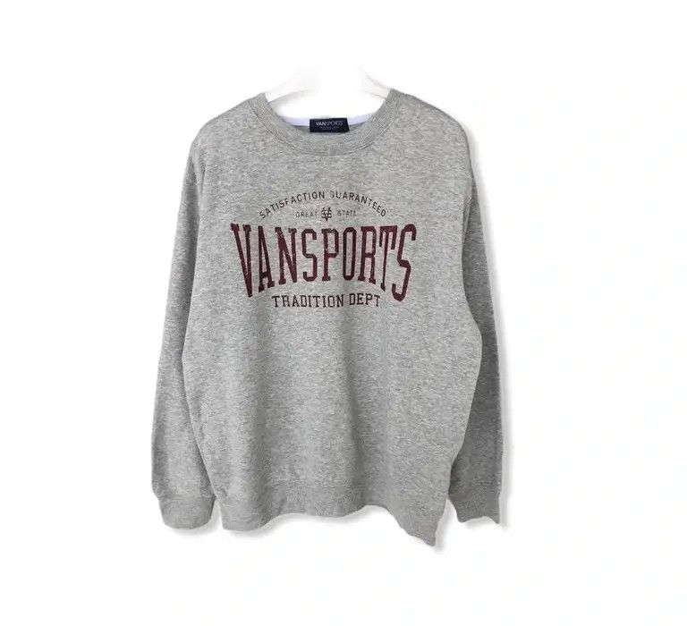 Vans × Vintage Vans Sport Spellout Sweatshirts Size US L / EU 52-54 / 3 - 1 Thumbnail