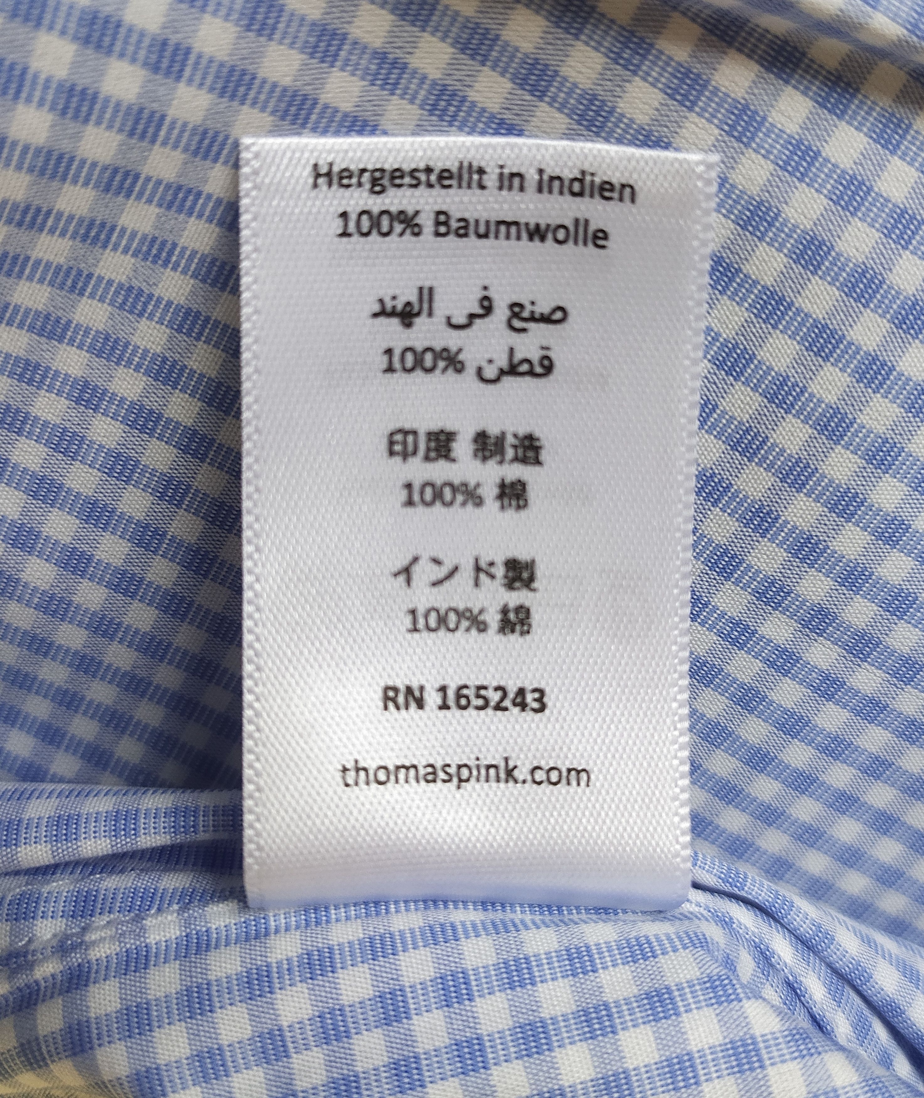 Thomas Pink Thomas Pink Formal Mini Check Shirt Free Shipping T/122 Size US S / EU 44-46 / 1 - 5 Thumbnail