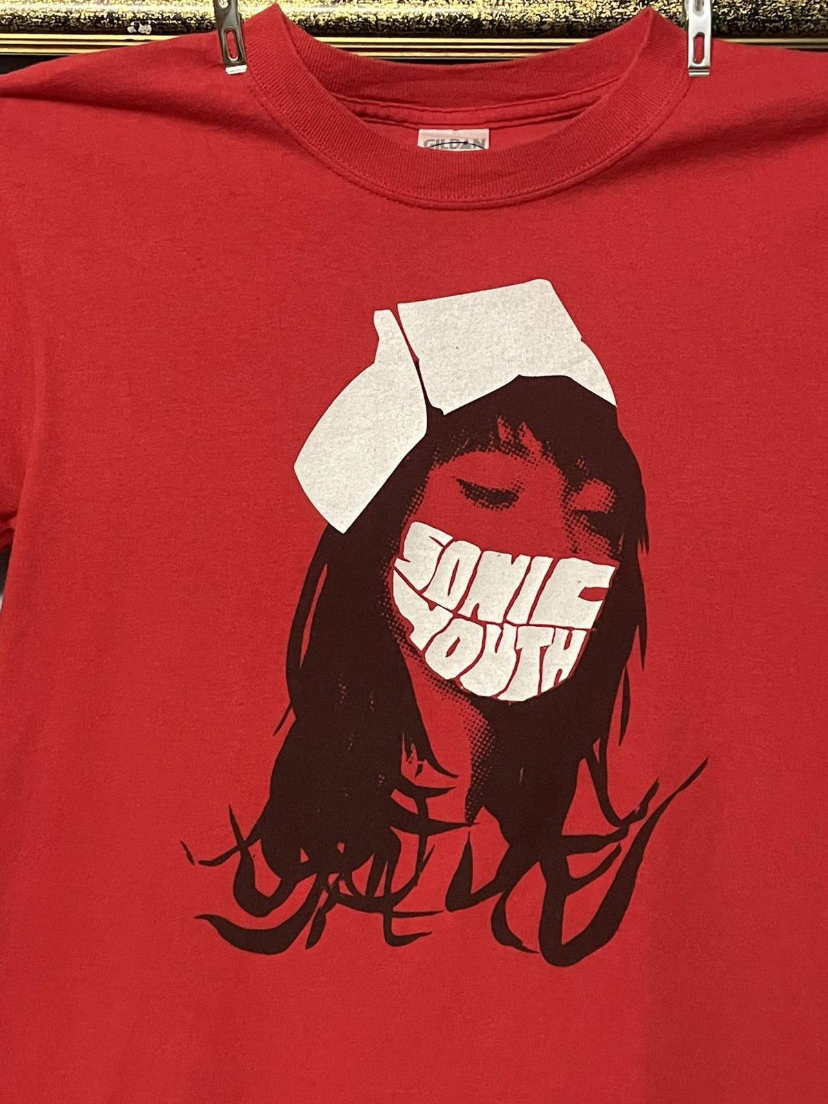 Band Tees Vintage Original Sonic Youth Nurse Art Face Og Rock Tshirt Size US S / EU 44-46 / 1 - 3 Thumbnail