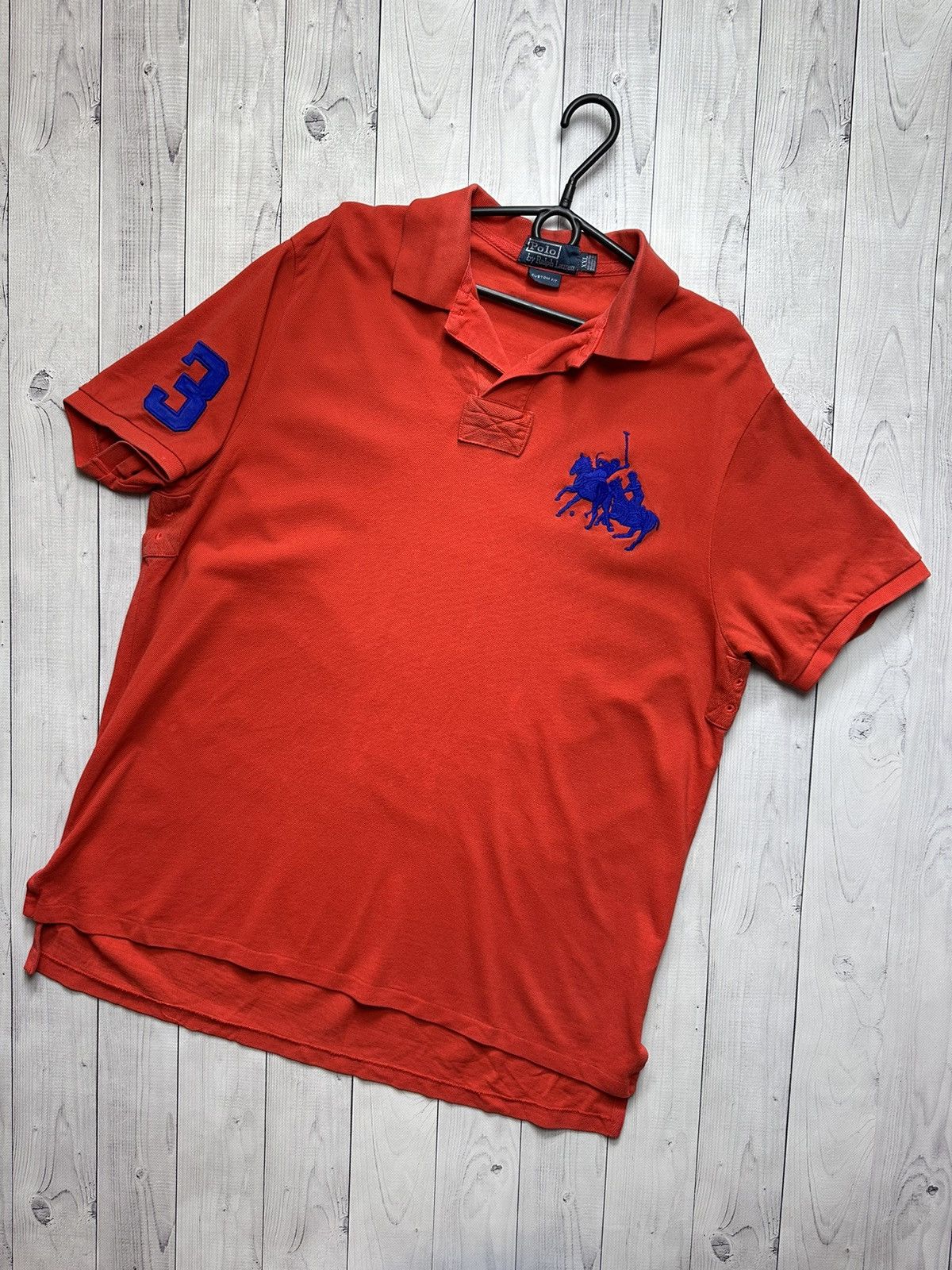 Polo Ralph Lauren × Vintage Vintage polo Ralph Lauren size XXL orange logo Size US XXL / EU 58 / 5 - 1 Thumbnail