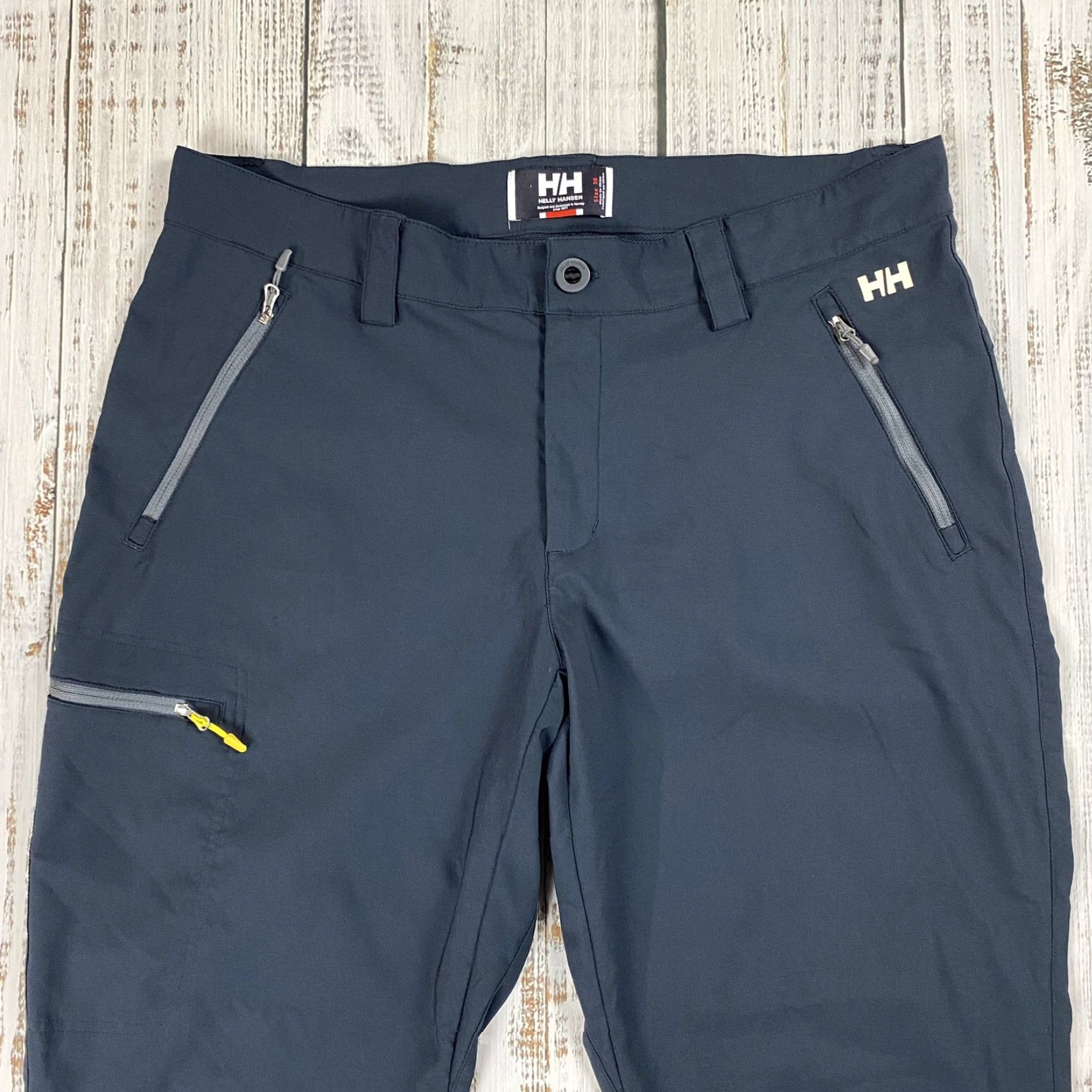 Helly Hansen VINTAGE Helly Hansen Jotun Outdoor Hiking Pants Mens 36x29 Black Windbreaker Travel Active Size US 36 / EU 52 - 2 Thumbnail