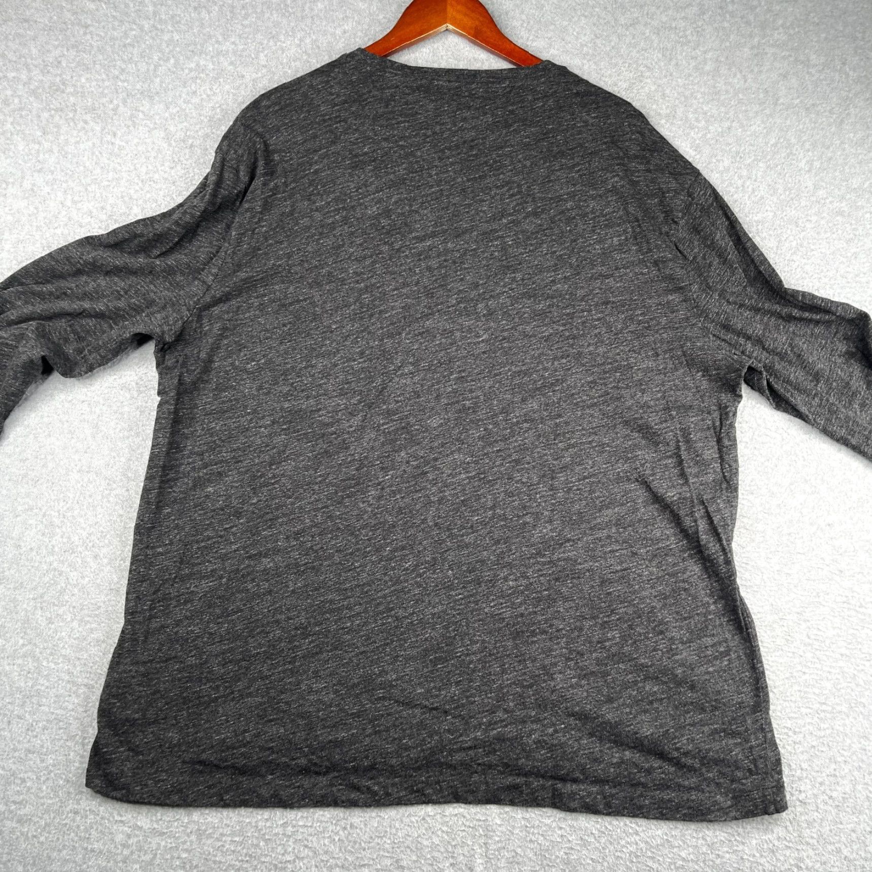 Polo Ralph Lauren Polo Ralph Lauren Long Sleeve Shirt XL Gray Heather Classic Fit Mens Polo Shirt Casual all Seasons 100% Cotton Logo Size US XL / EU 56 / 4 - 5 Thumbnail