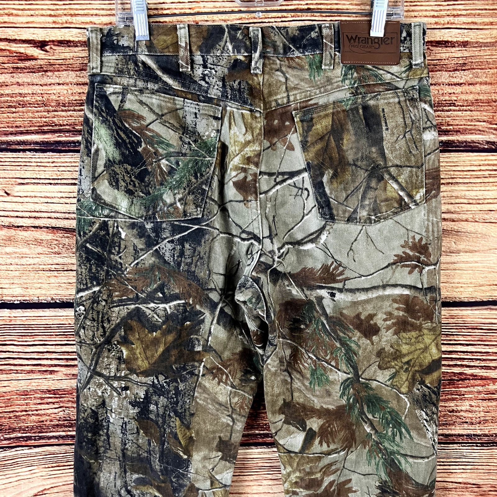 Vintage × Wrangler Vintage Wrangler Realtree Camouflage Denim Jeans Size US 34 / EU 50 - 6 Thumbnail