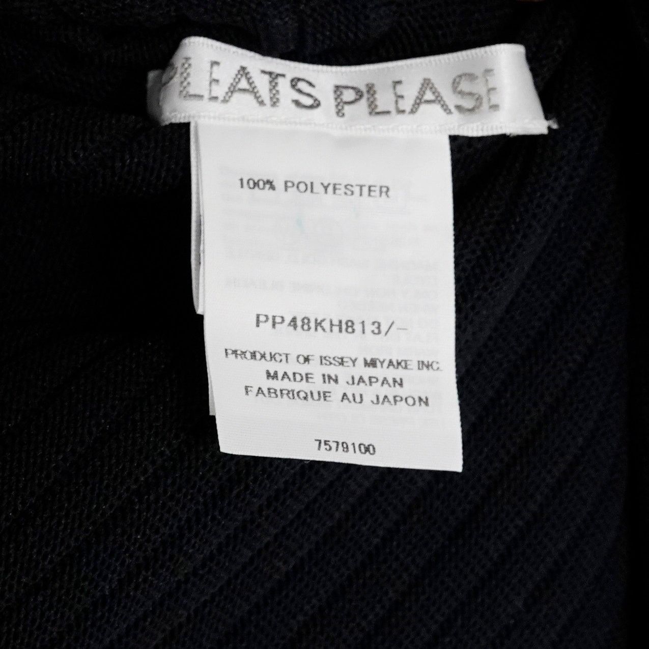 Pleats Please Issey Miyake Pleats Please Issey Miyake Black Pleated Long Sleeve Dress Size M / US 6-8 / IT 42-44 - 5 Thumbnail