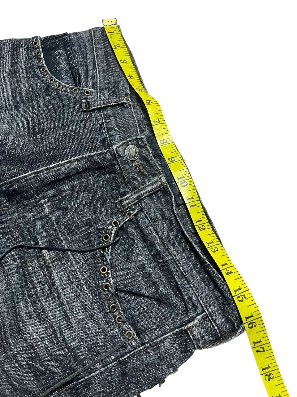 Japanese Brand Vintage Schlussel Rare Denim Flare Pants Size US 32 / EU 48 - 14 Thumbnail