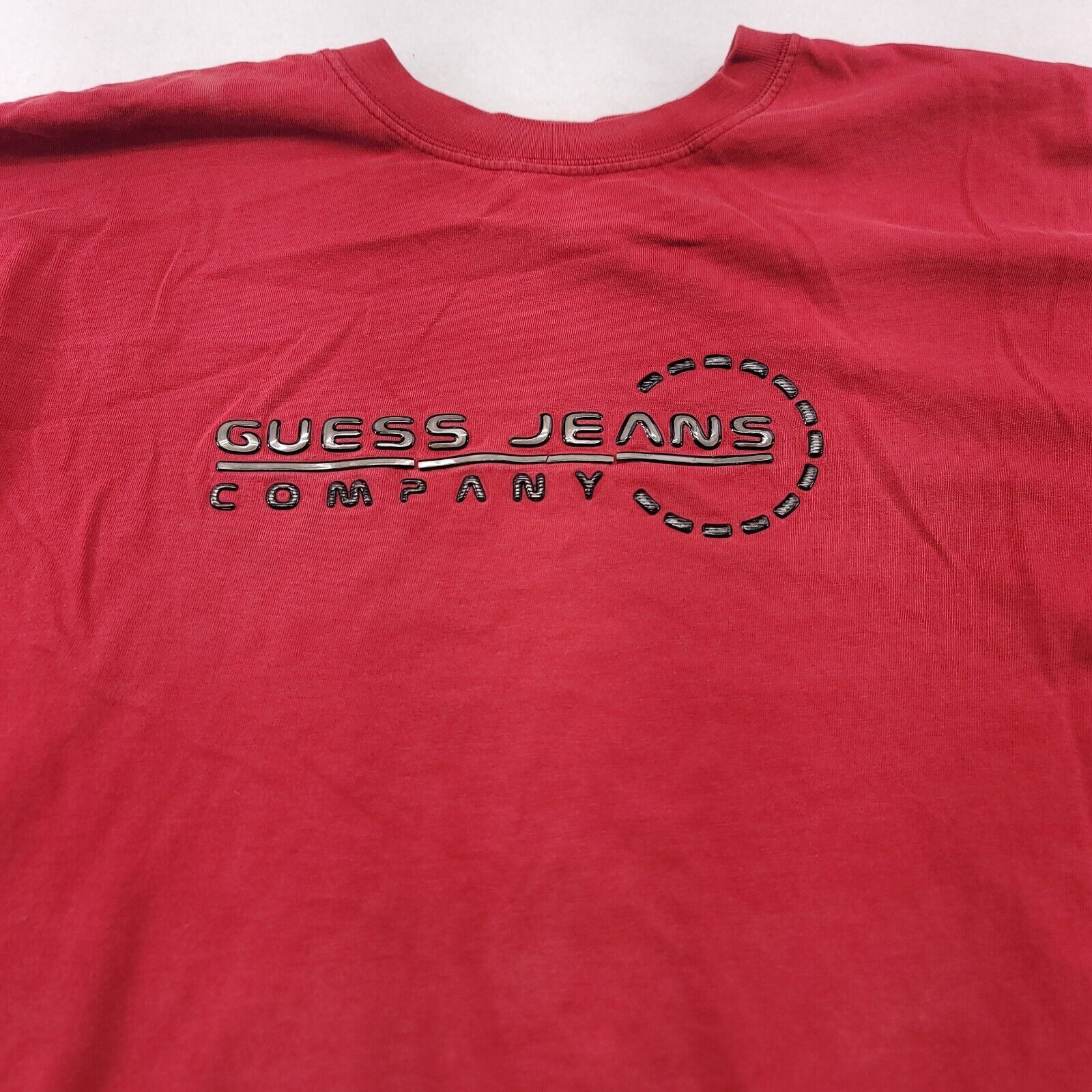 Guess Guess Casual Graphic T Shirt Mens Size Extra Large XL Red Size US XL / EU 56 / 4 - 1 Thumbnail