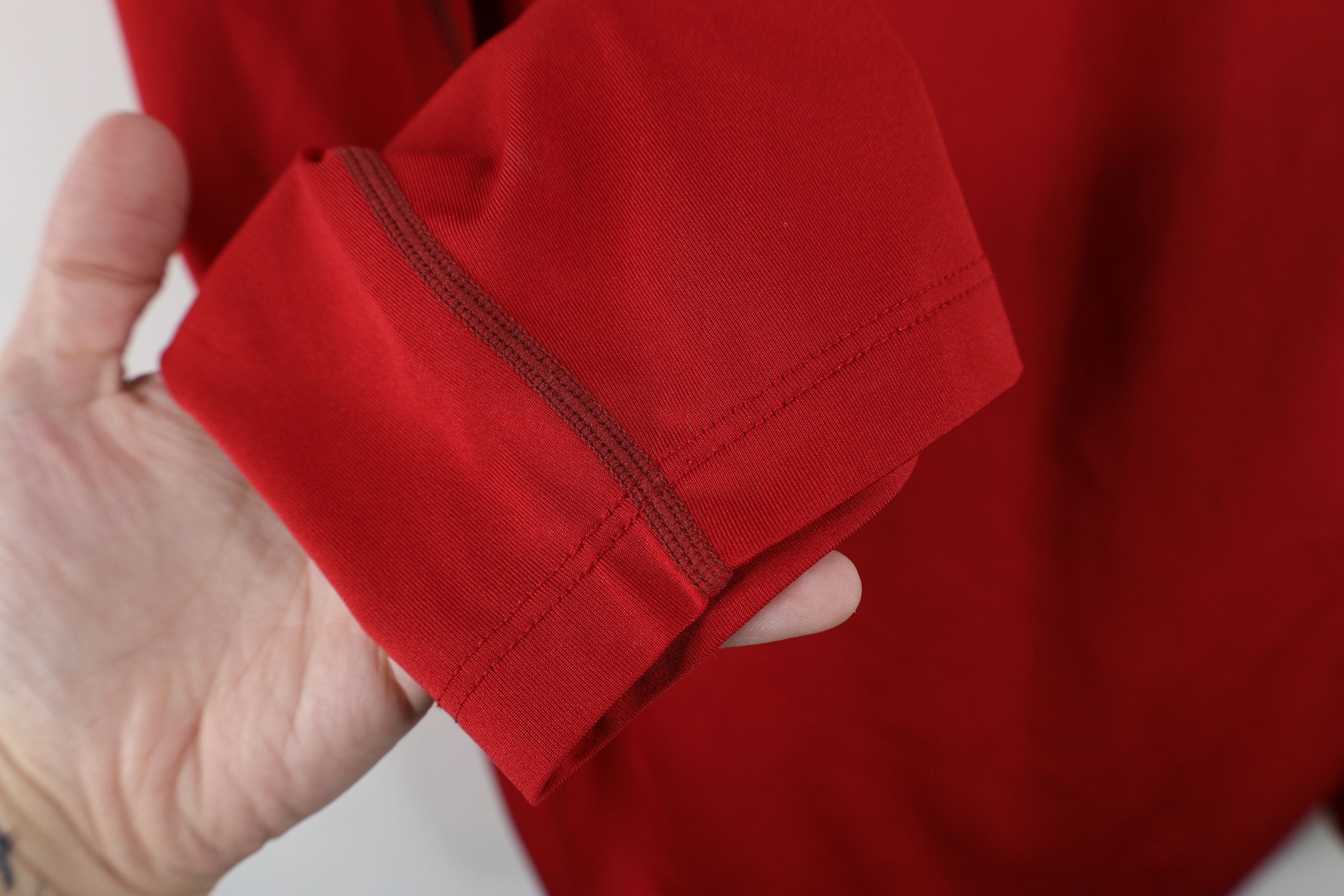 Nike Nike Pro Combat Long Sleeve Gym Training T-Shirt Red Size US XL / EU 56 / 4 - 8 Thumbnail