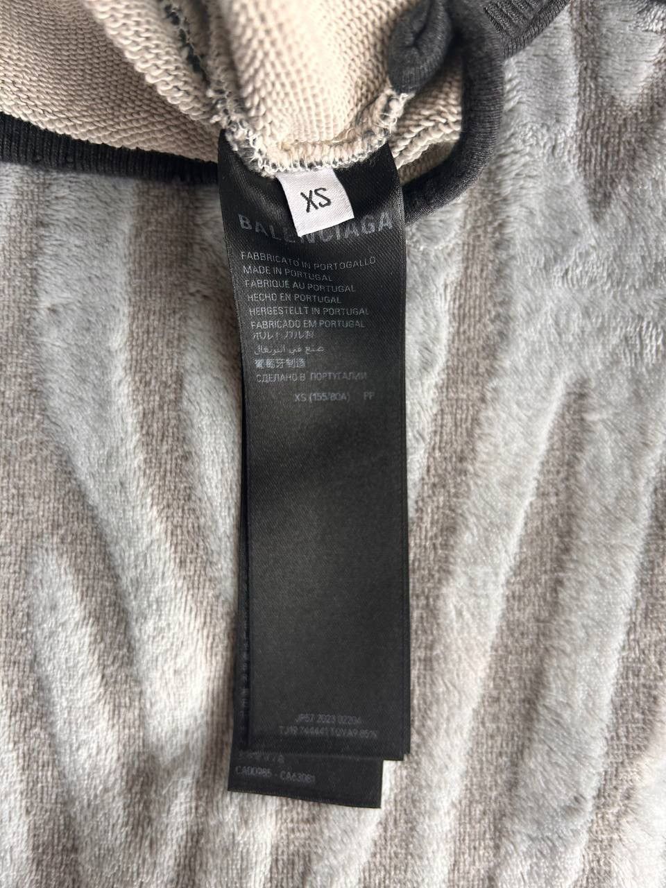 Balenciaga balenciaga tape logo hoodie Size US XS / EU 42 / 0 - 5 Thumbnail