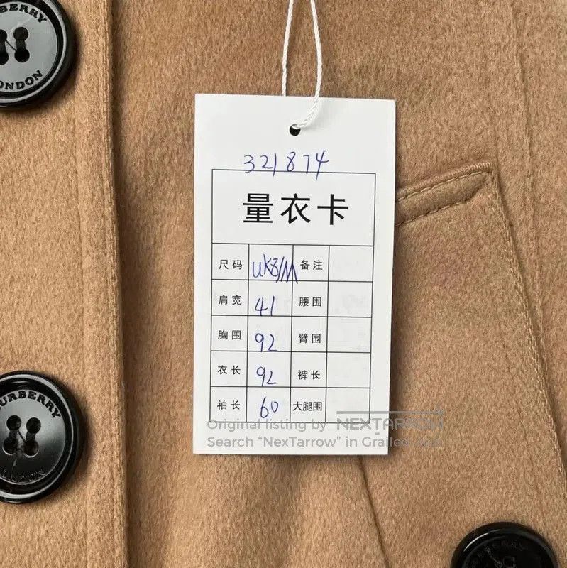 Burberry Burberry Women's Light Brown Coat. Size M / US 6-8 / IT 42-44 - 9 Thumbnail