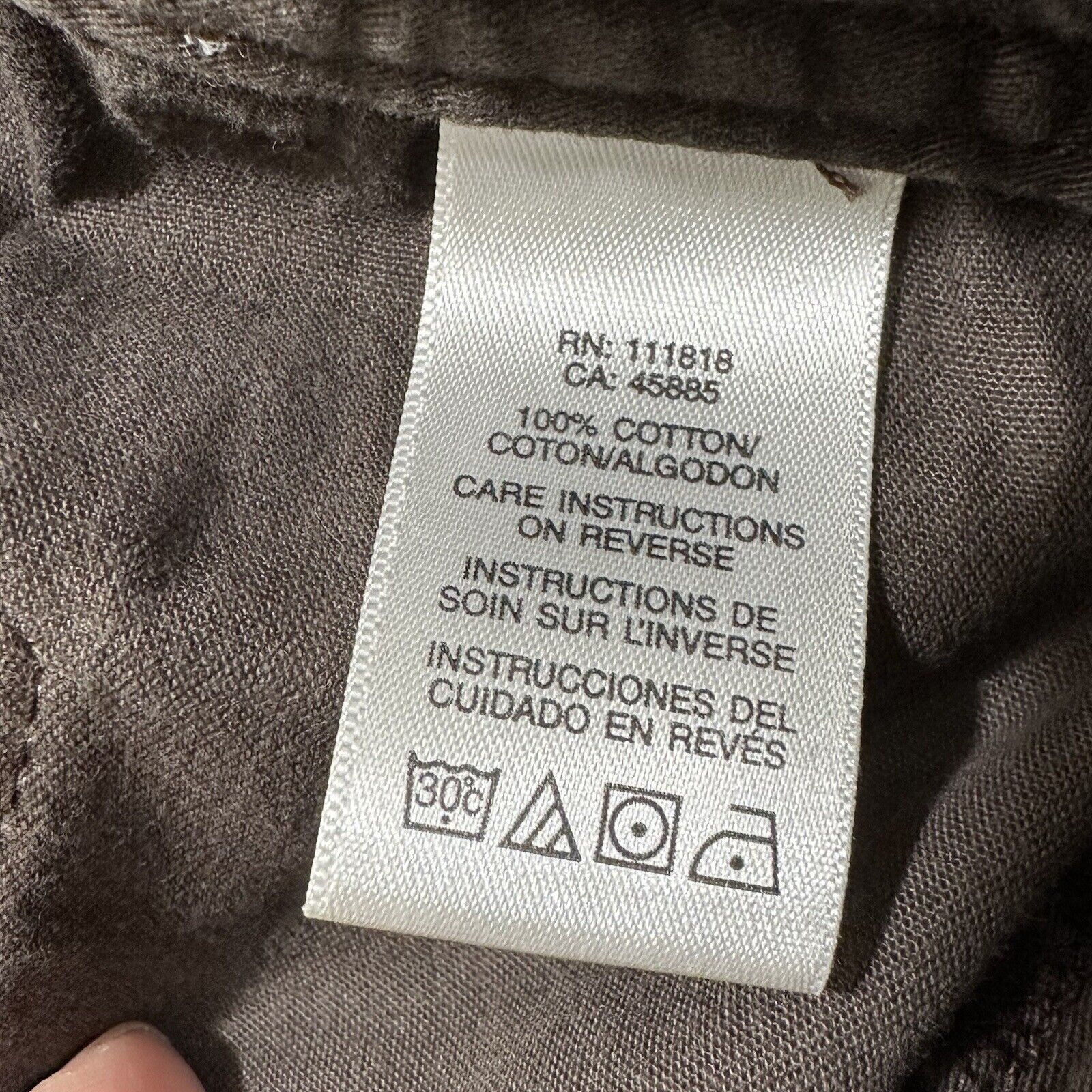 Michael Kors Michael Kors 4 Capri Flat Front Pants Brown Straight Leg Size 27" / US 4 / IT 40 - 5 Thumbnail