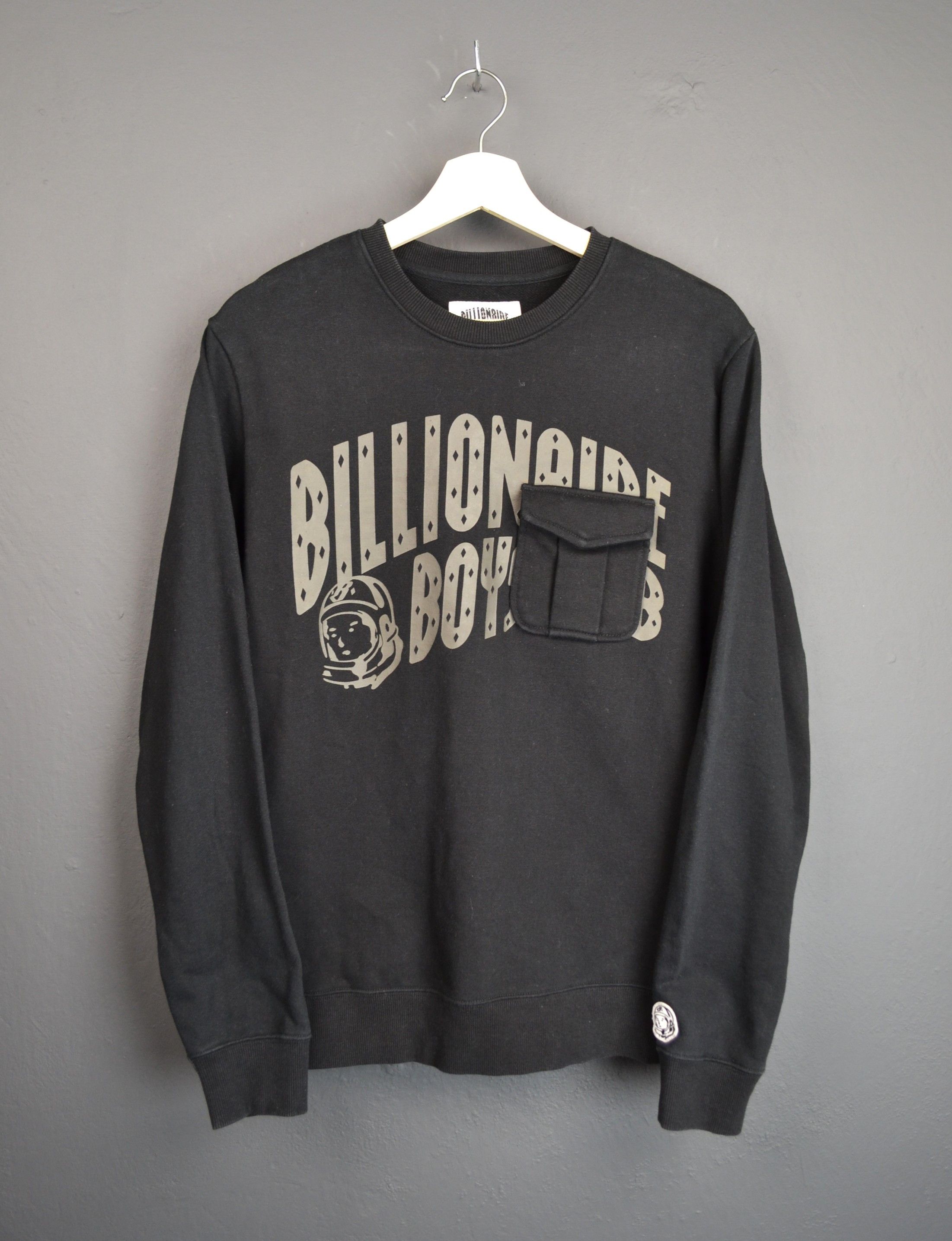 Billionaire Boys Club Billionaire Boys Club Pocket Crewneck Pullover Sweatshirt S Size US S / EU 44-46 / 1 - 1 Thumbnail