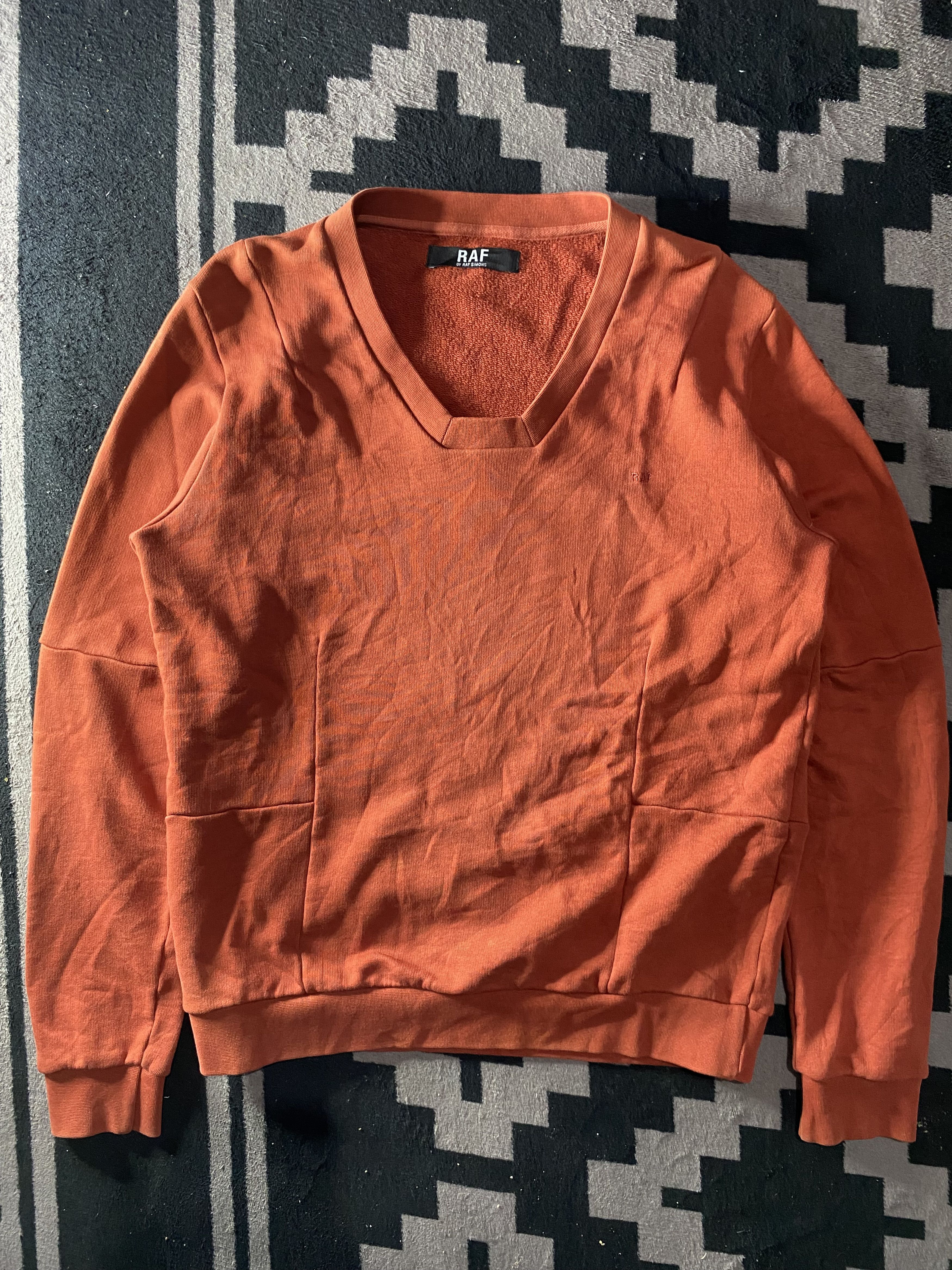 Raf Simons × Raf by Raf Simons Raf by Raf simons embroidered square neck sweatshirts Size US M / EU 48-50 / 2 - 1 Thumbnail