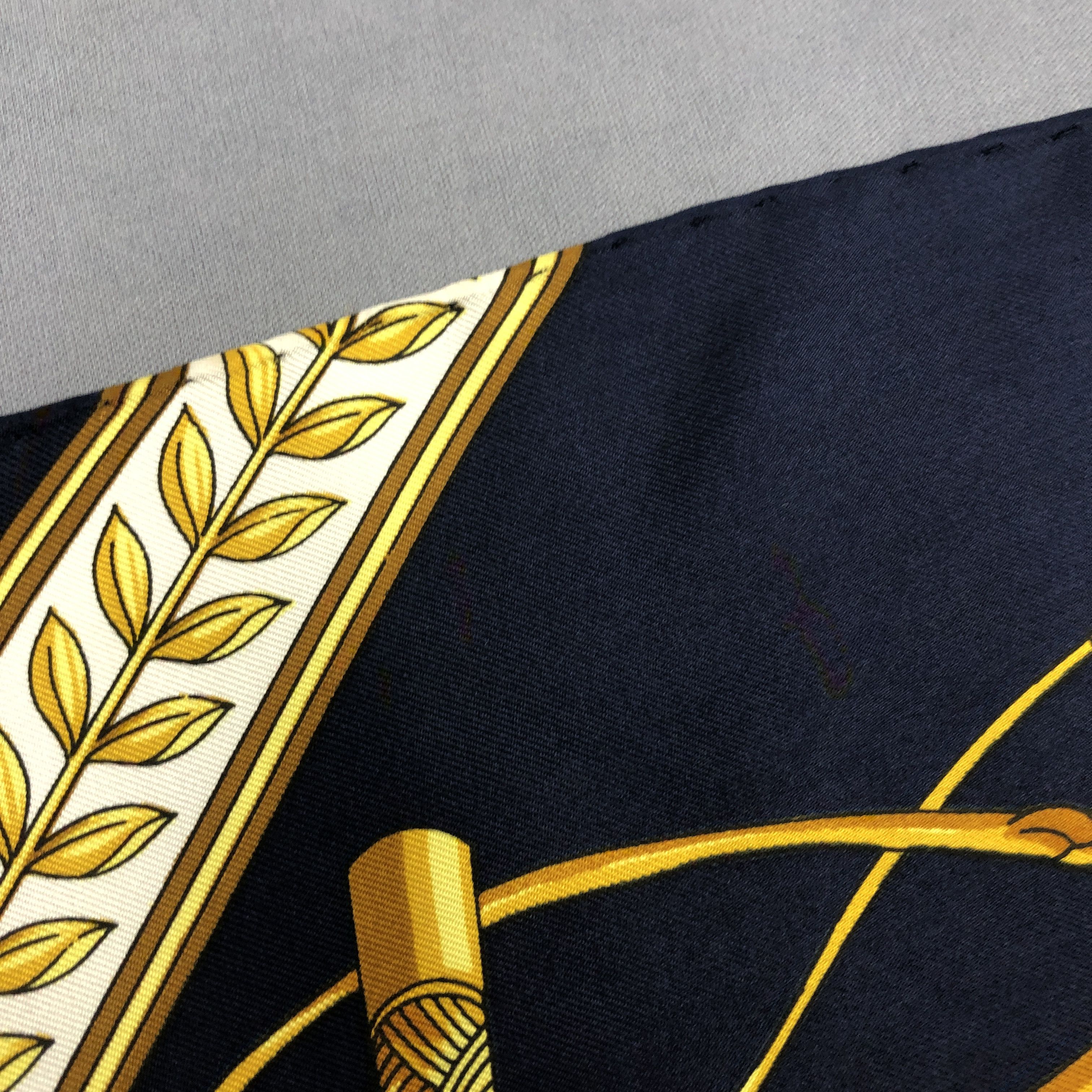Other × Vintage Vintage Erre SILK Scarf Twill Stole Wraps Scarves Size ONE SIZE - 13 Thumbnail