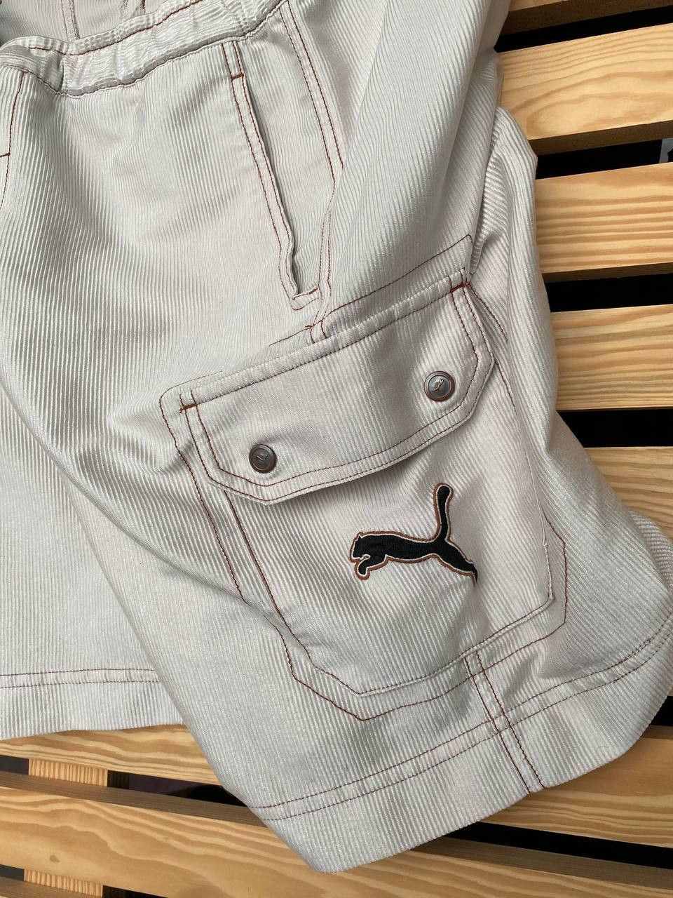 Puma Vintage Puma Cargo Baggy Shorts 90s Size US 30 / EU 46 - 5 Thumbnail