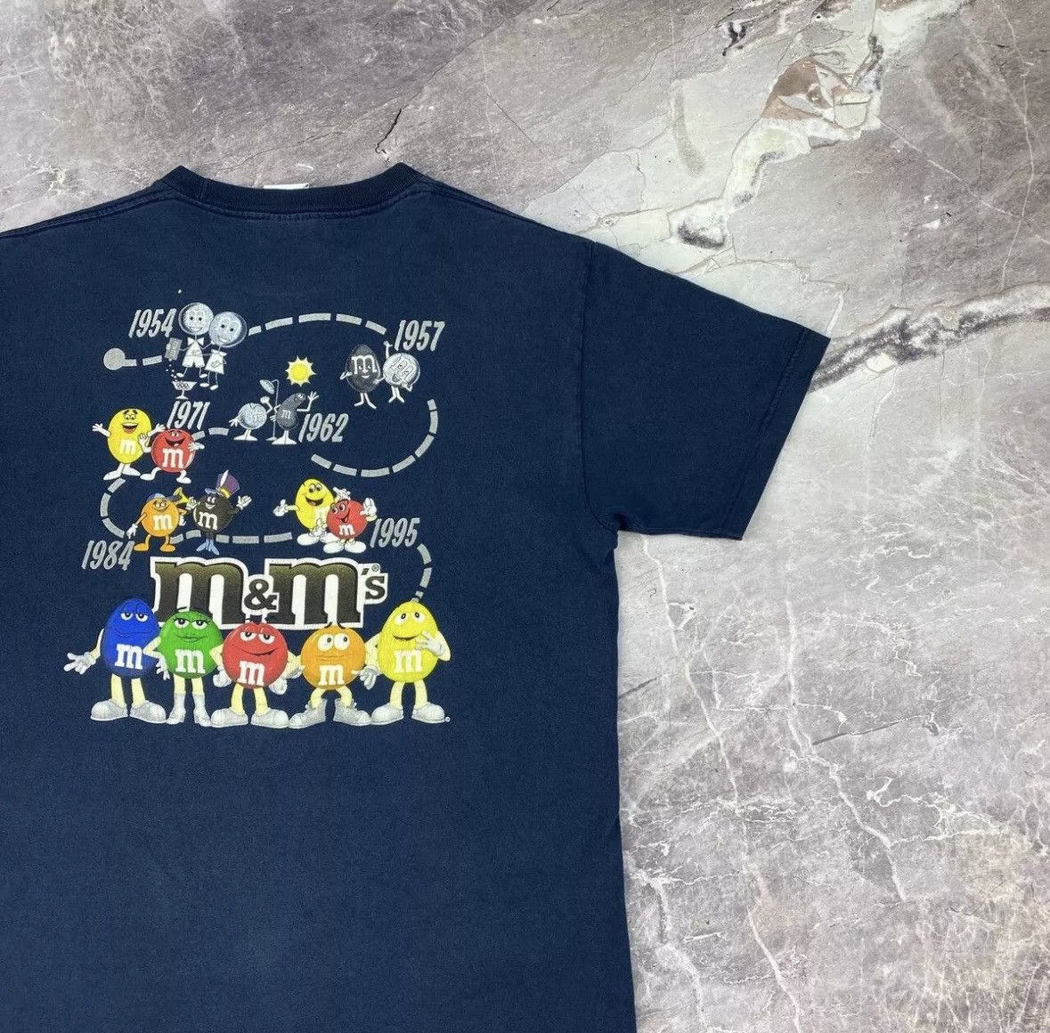 Vintage Vintage M&Ms World T-Shirt Official Merch M&M’s Promo Candy Size US L / EU 52-54 / 3 - 5 Thumbnail