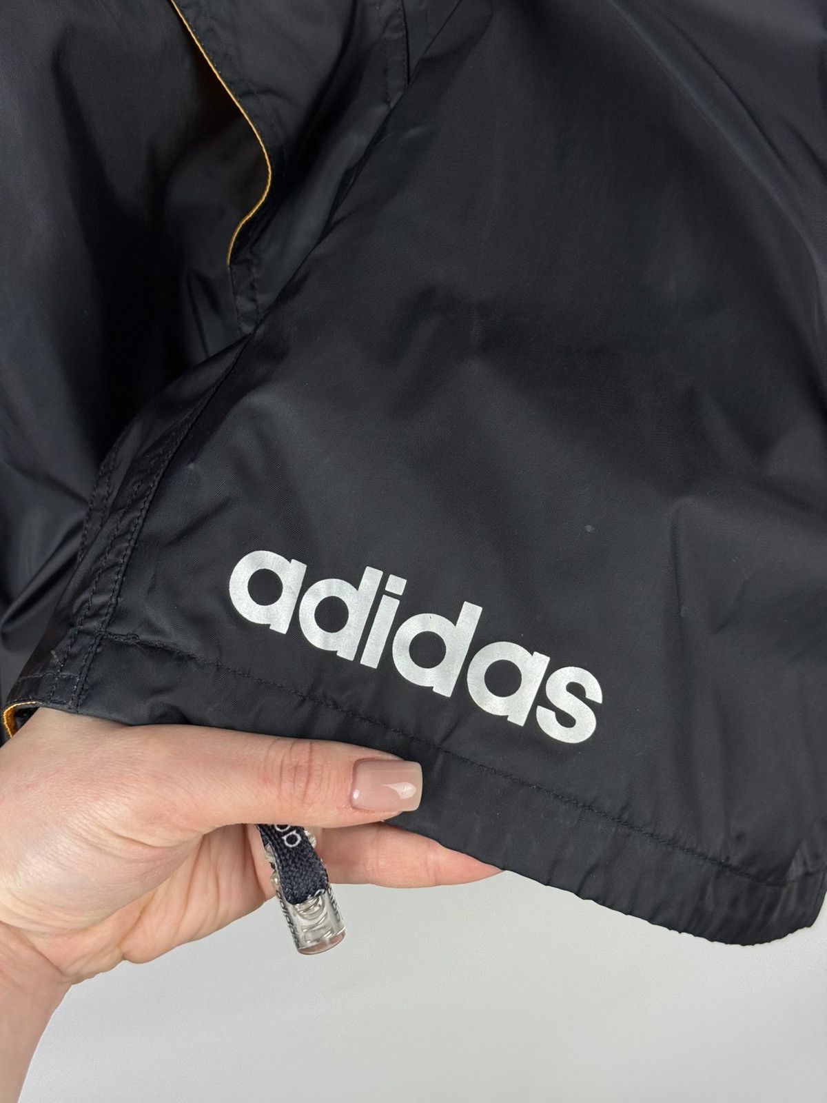 Adidas × Vintage Adidas VTG Overprinted Packable Light Windbreaker Jacket Size US M / EU 48-50 / 2 - 16 Thumbnail