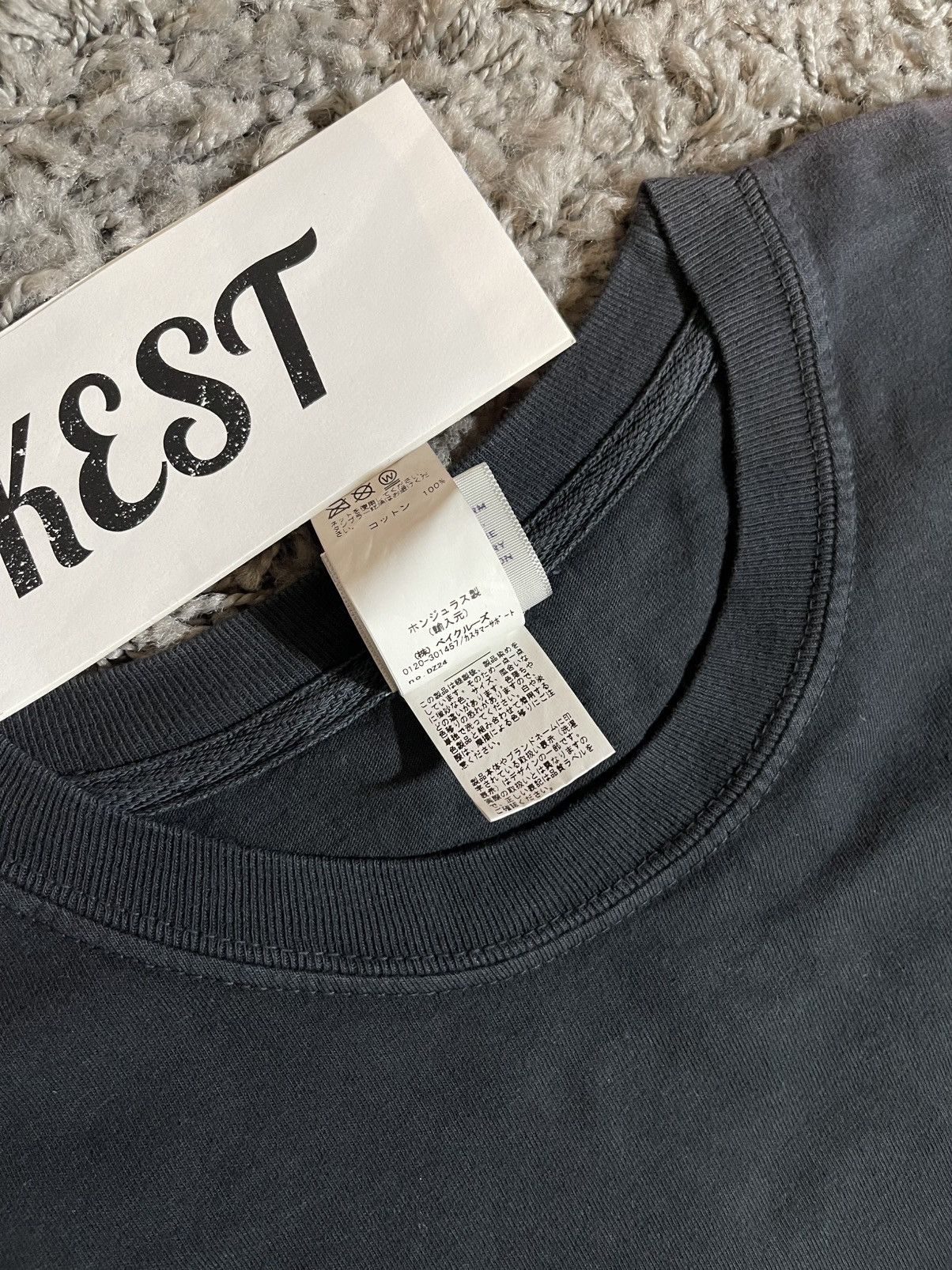 Noah Noah Classic Pocket Mini Box Logo Tee Black Size US M / EU 48-50 / 2 - 6 Thumbnail