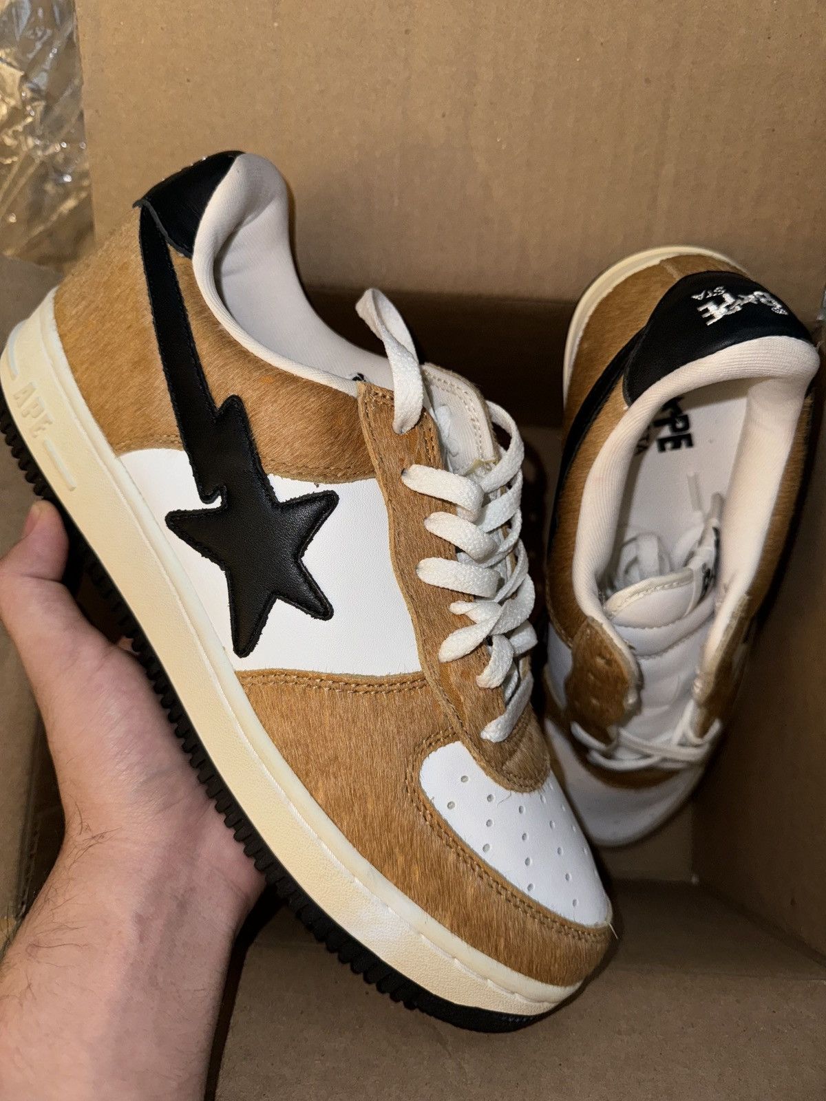 Bape 2005 Bapesta Pony Hair Size US 10 / EU 43 - 1 Thumbnail