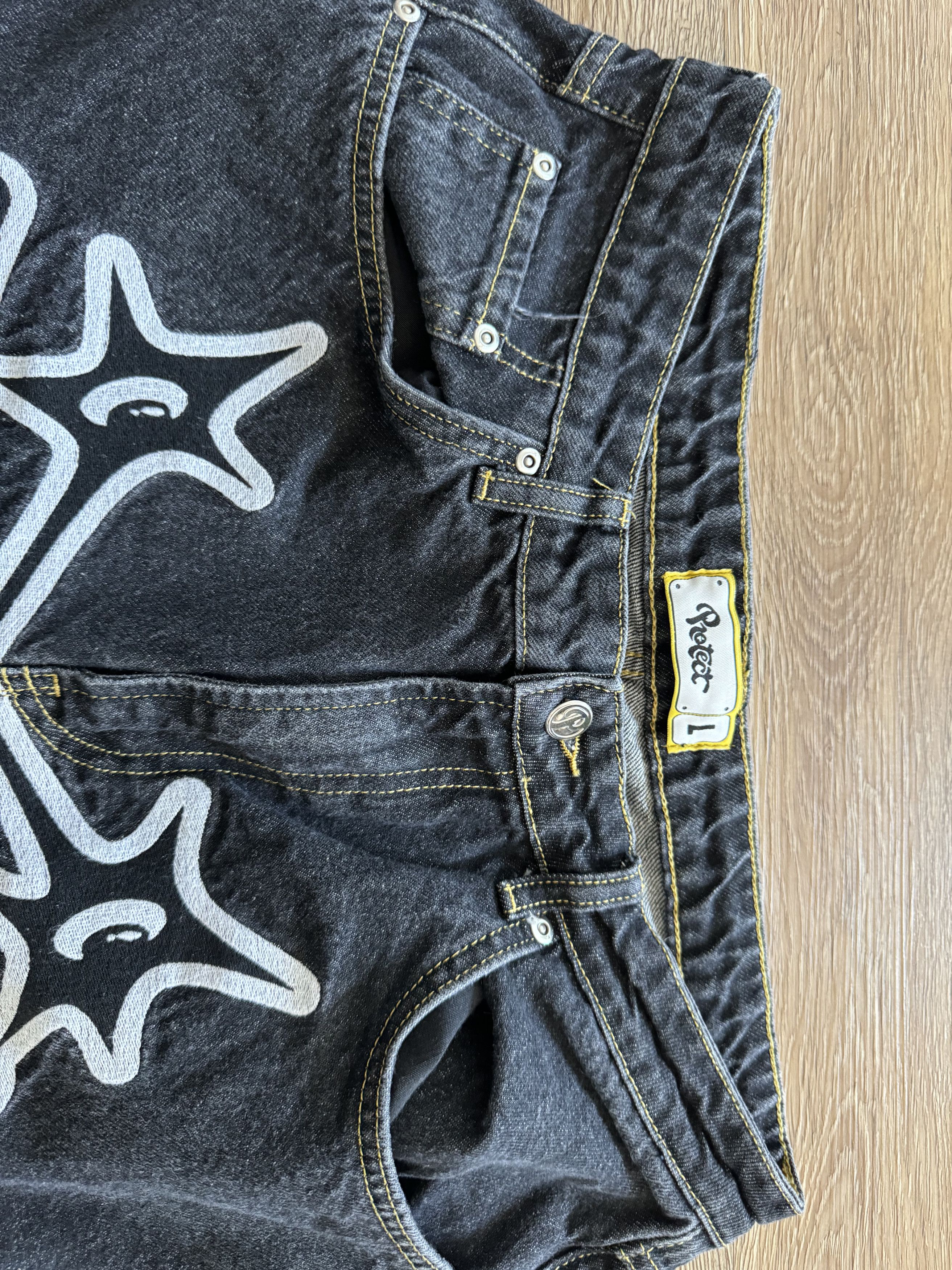 Jean PROTECT Spike Denim Jeans Size US 31 - 5 Thumbnail