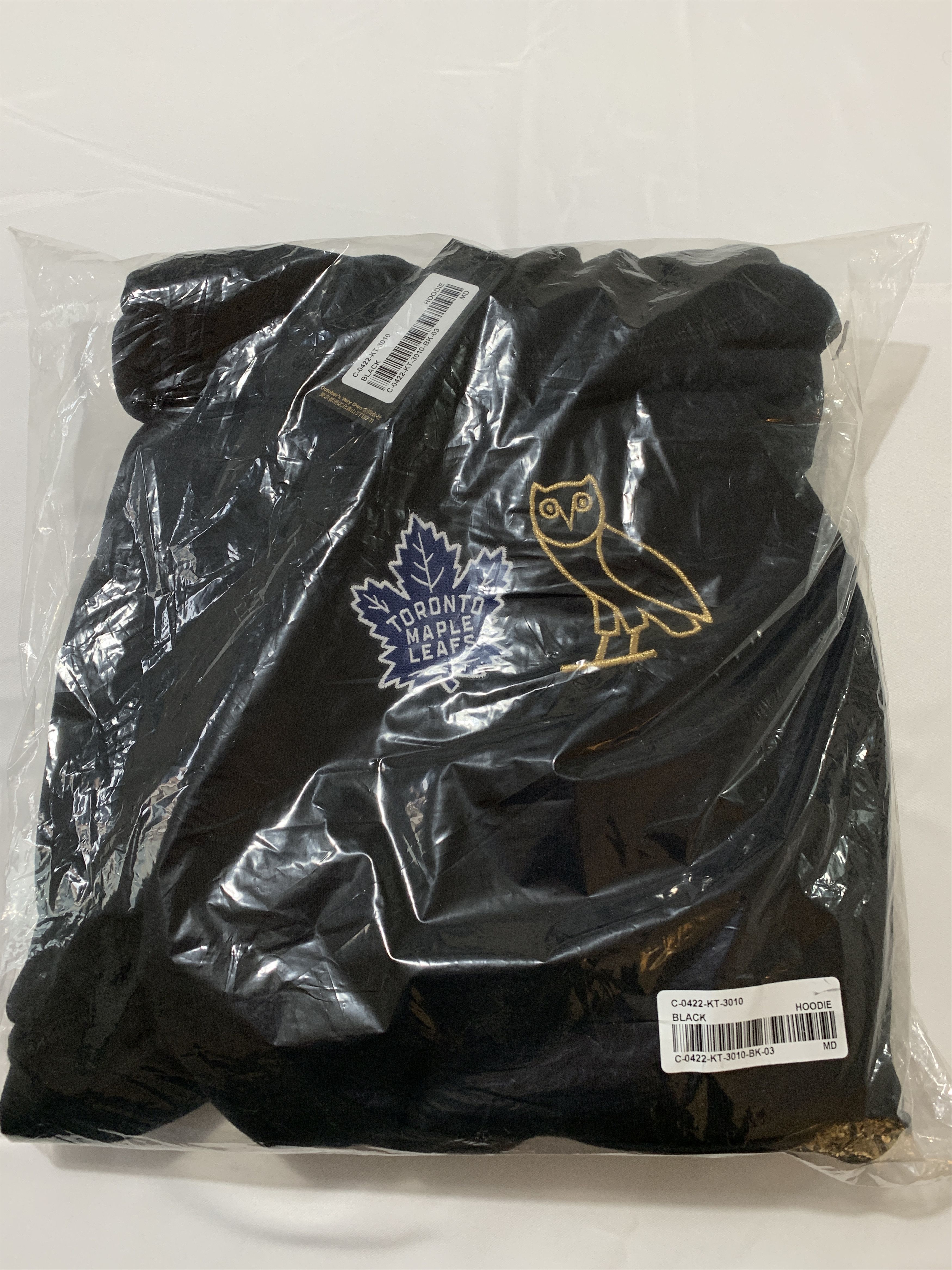 Drake OVOx NHL x TORONTO MAPLE LEAFS CLASSIC OWL HOODIE - BLACK Size US M / EU 48-50 / 2 - 3 Thumbnail
