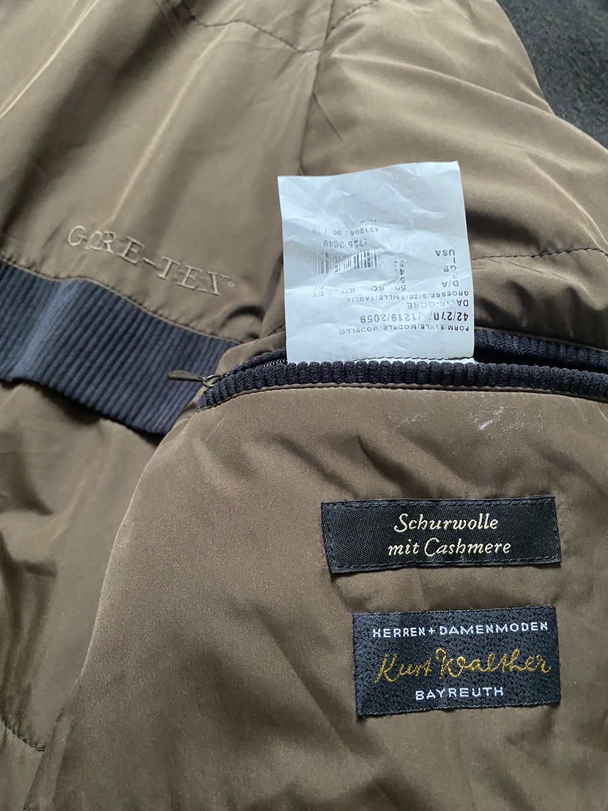 Schneiders Schneiders Salzburg Gore-Tex Cashmere Wool Coat Size US M / EU 48-50 / 2 - 5 Thumbnail