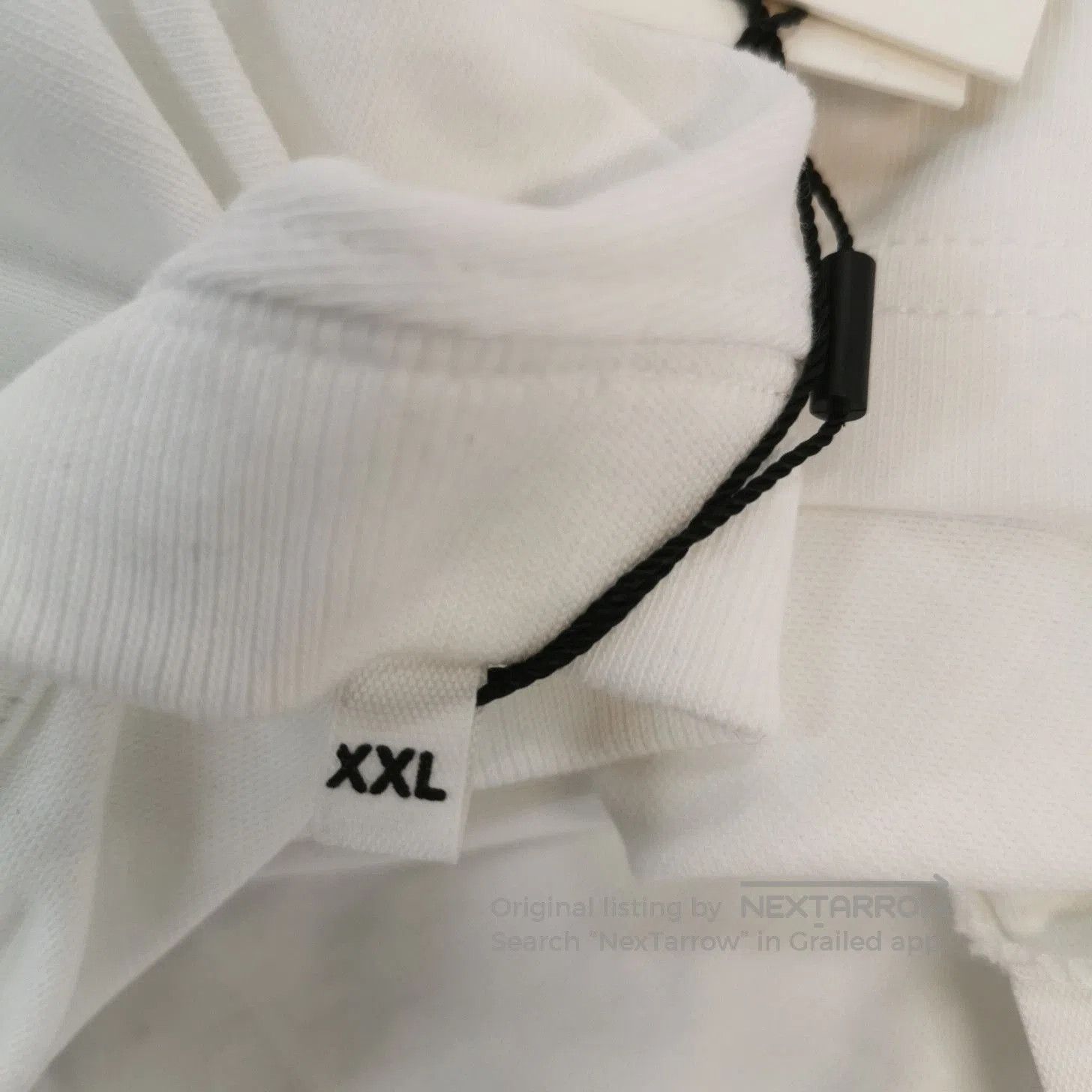 AMI AMI Alexandre Mattiussi White Heart Logo T-Shirt. Size US XXL / EU 58 / 5 - 6 Thumbnail