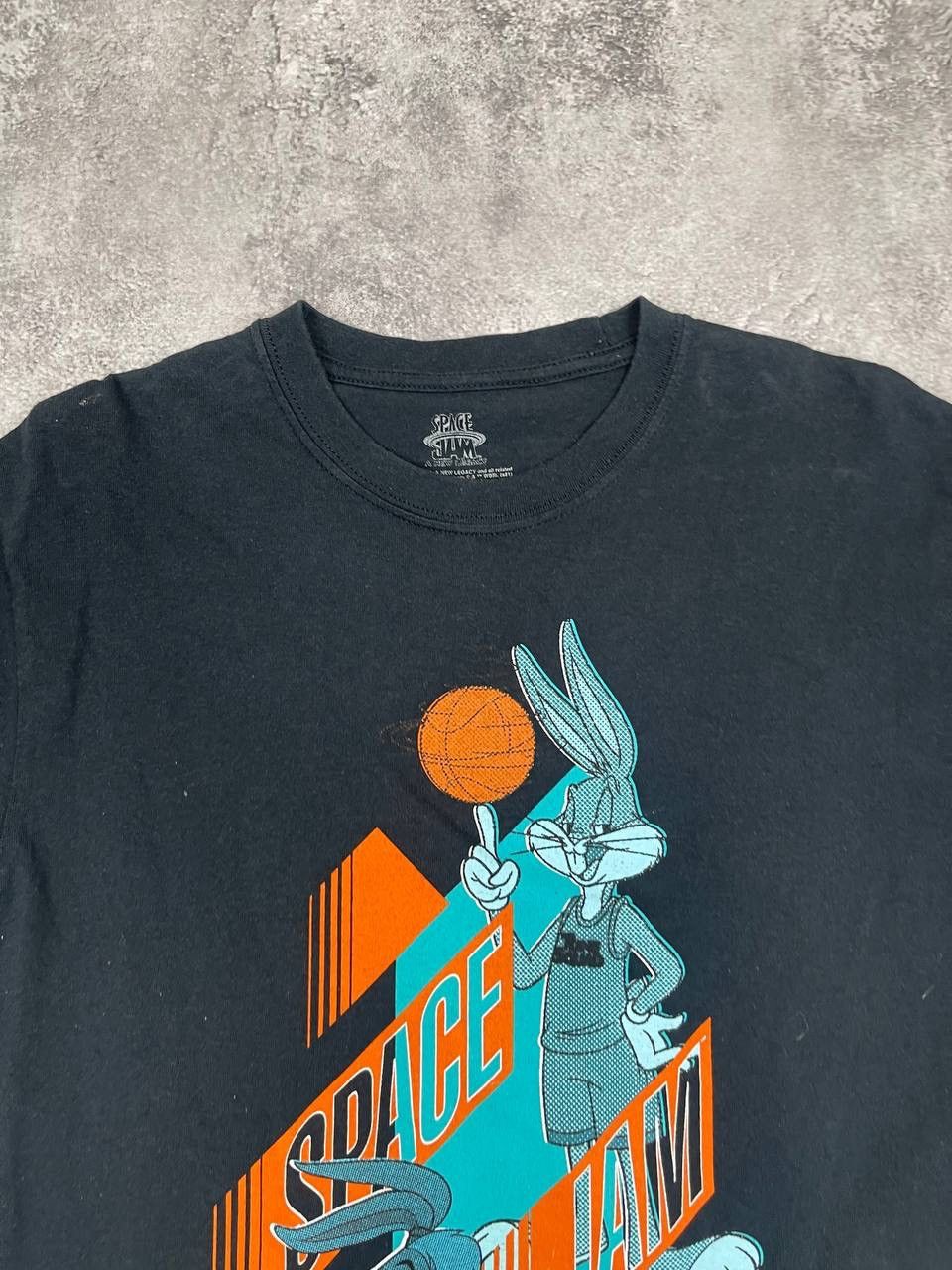 Other Space Jam Bugs Bunny Men Cotton T-Shirt Black Size M Size US M / EU 48-50 / 2 - 2 Thumbnail