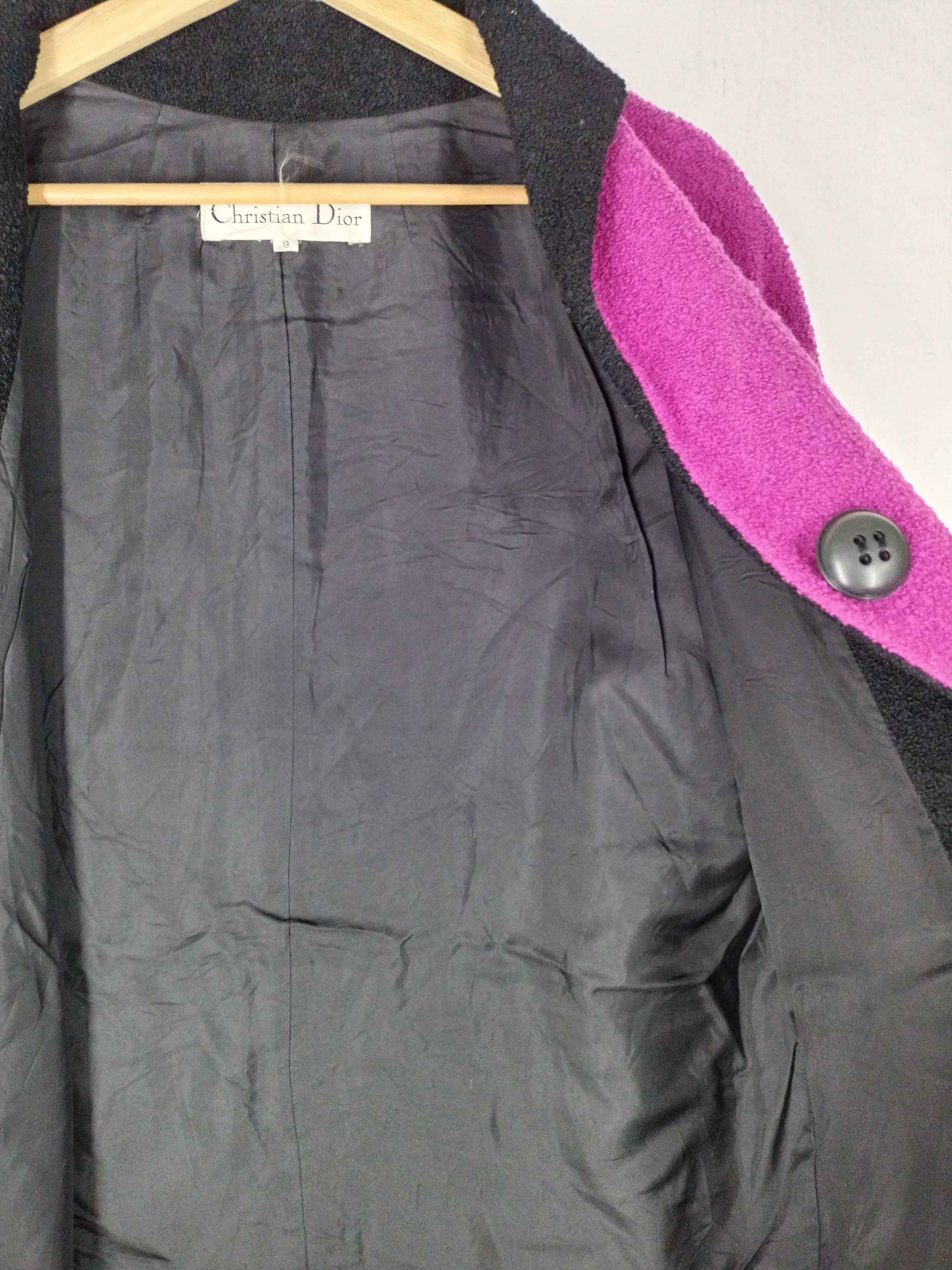Dior Vintage Coat Christian Dior Women Fashion Coat Size L / US 10 / IT 46 - 7 Thumbnail