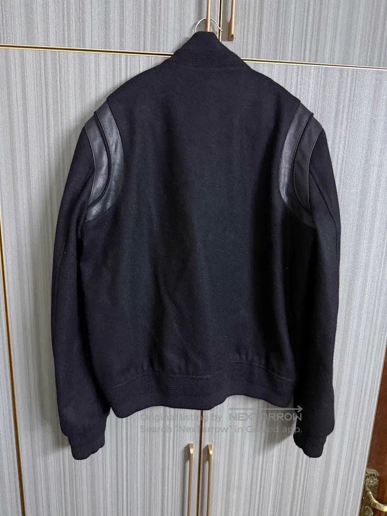 Saint Laurent Paris Saint Laurent Paris Black and White Baseball Jacket Size US M / EU 48-50 / 2 - 2 Thumbnail