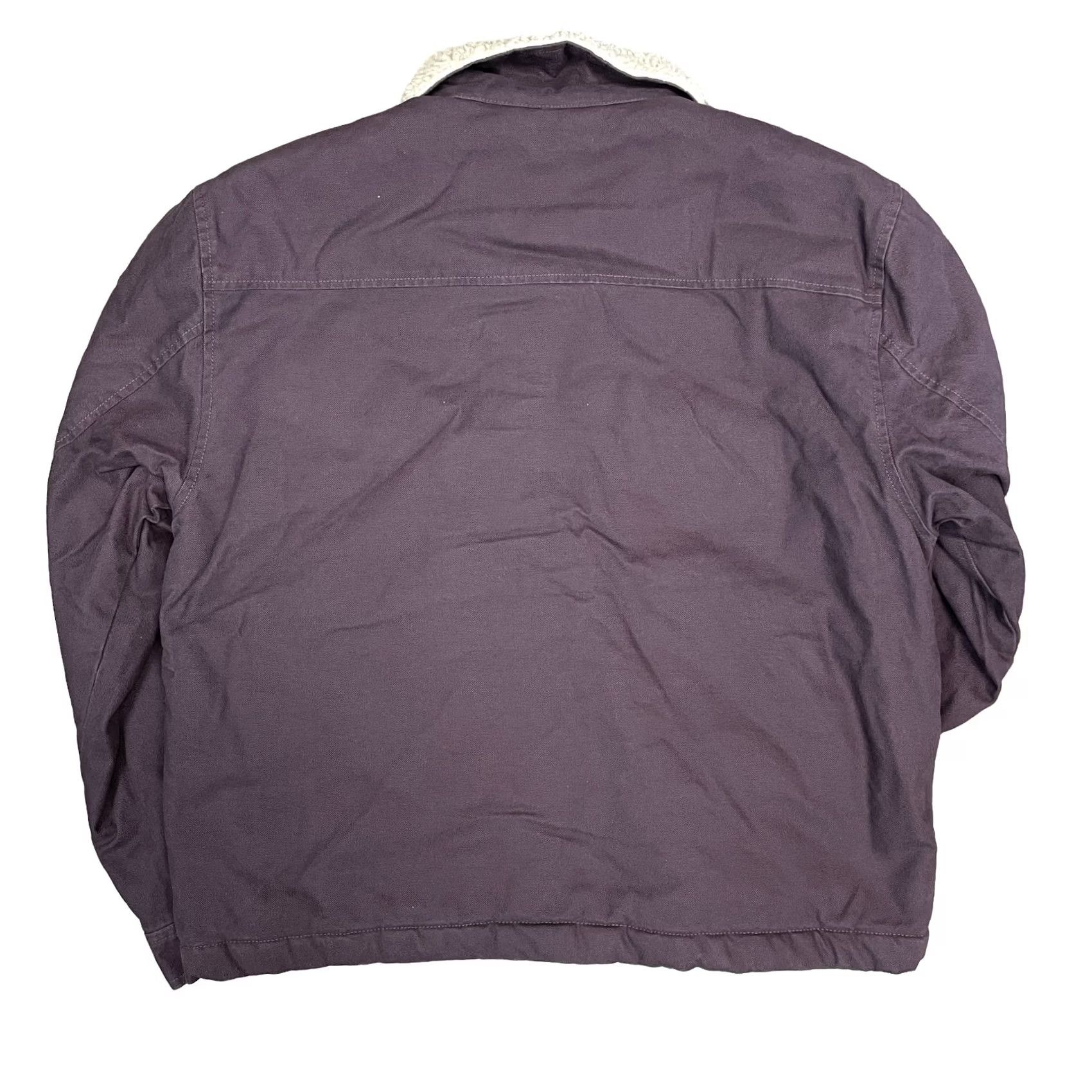 Vans VANS Mcavoy Sherpa Jacket Dark Port Mens M Midnight? Size US M / EU 48-50 / 2 - 2 Thumbnail