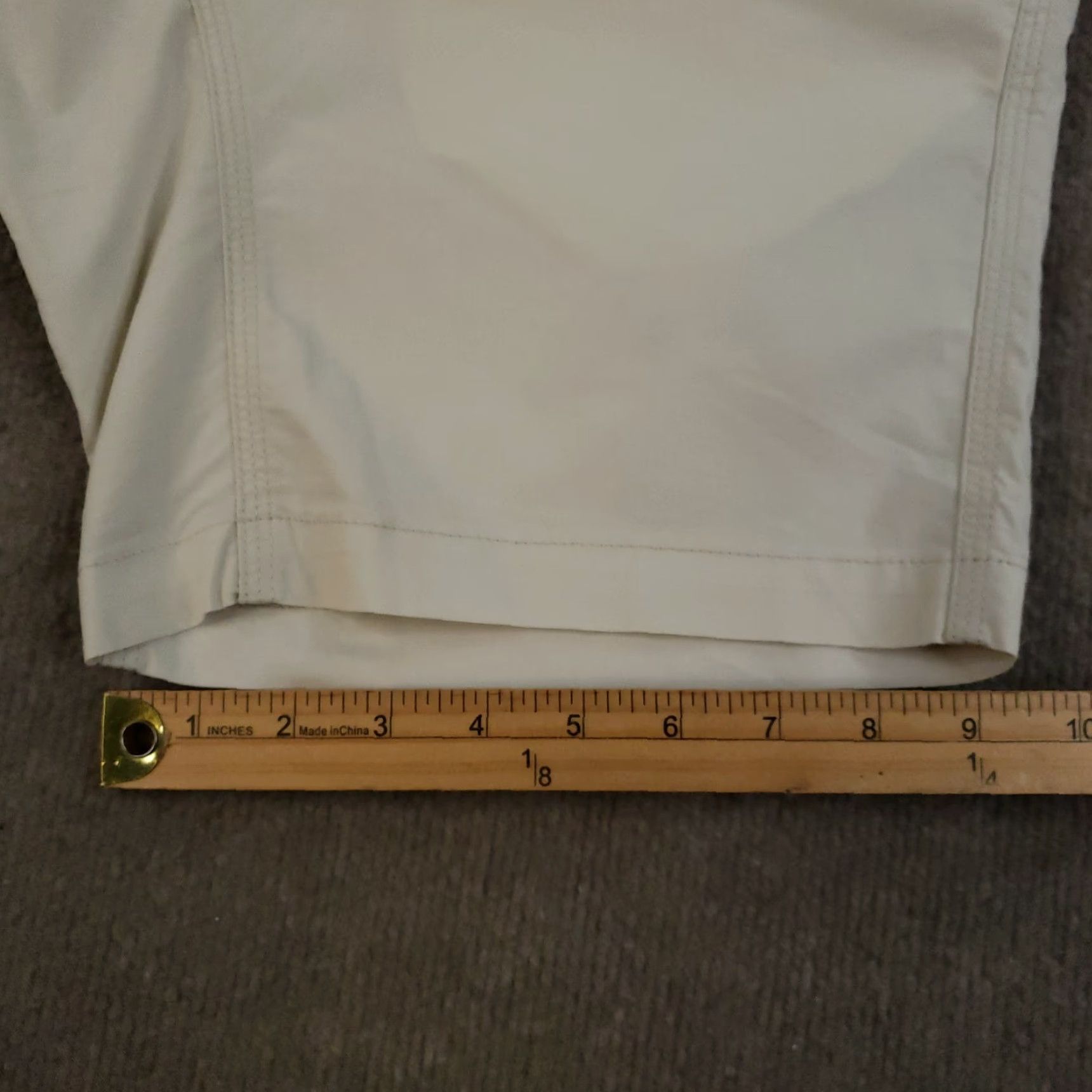 Mountain Khakis VINTAGE Mountain Khakis Shorts Mens Size 30 Beige Stretch Poplin Slim Fit Lightweight Size US 30 / EU 46 - 3 Thumbnail