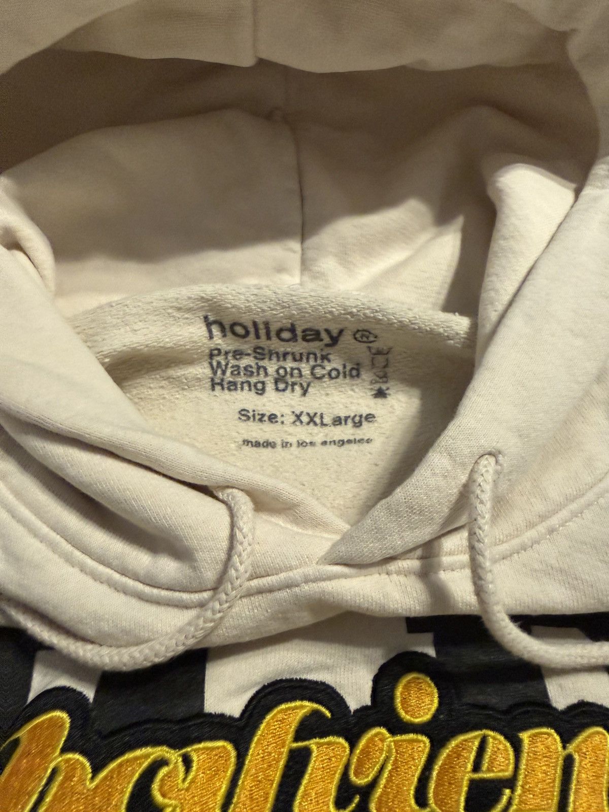 Holiday Brand Holiday Brand x Boyfriend wearhouse cream hoodie Size XXL Size US XXL / EU 58 / 5 - 3 Thumbnail